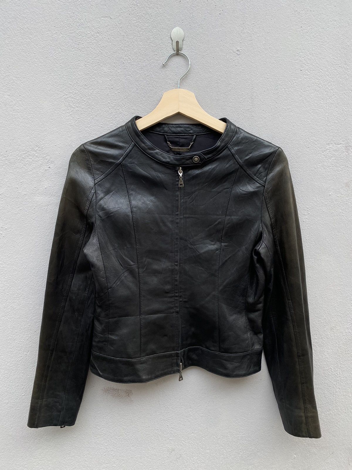 Yohji Yamamoto INÉD by Yohji Yamamoto Biker Leather Sheep Skin Jacket Size L / US 10 / IT 46 - 1 Thumbnail