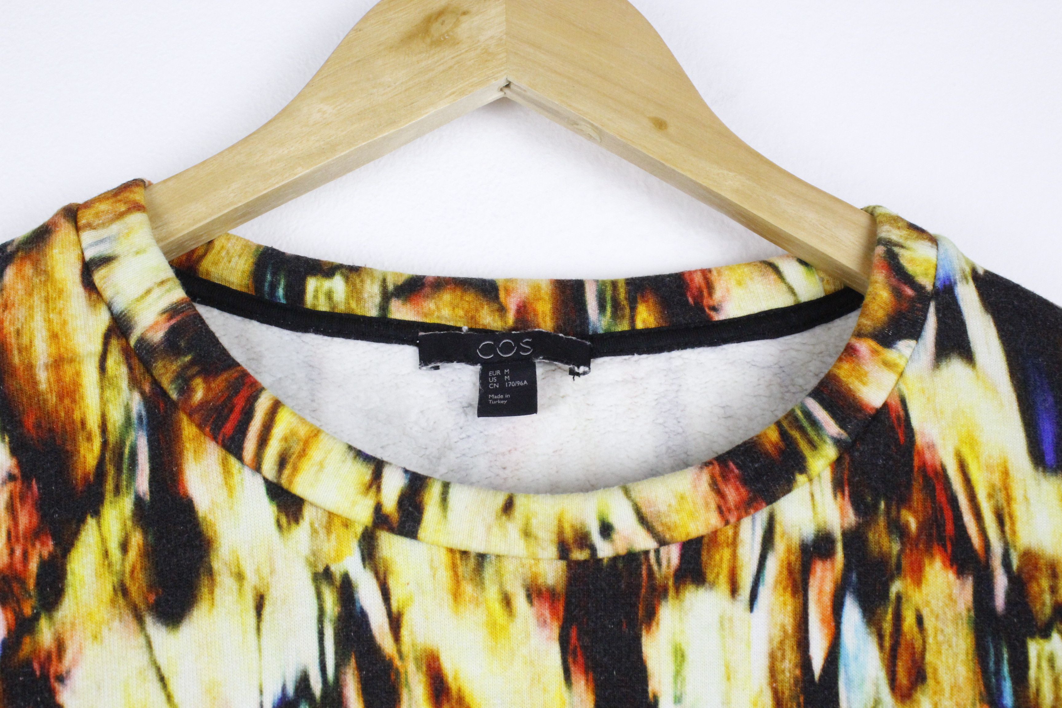 Cos × Realtree Womens COS Abstract Pattern Printed Poly-Cotton Sweatshirt Size M / US 6-8 / IT 42-44 - 3 Thumbnail