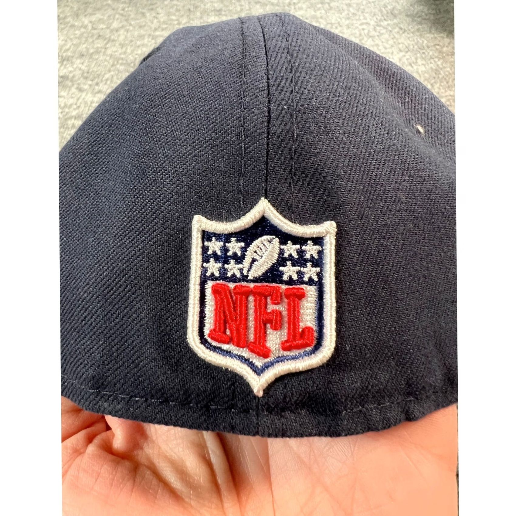 New Era New Era Houston Texans Hat Mens 7 1/4 Navy Blue 59FIFTY NFL On Field Fitted Cap Size ONE SIZE - 3 Thumbnail