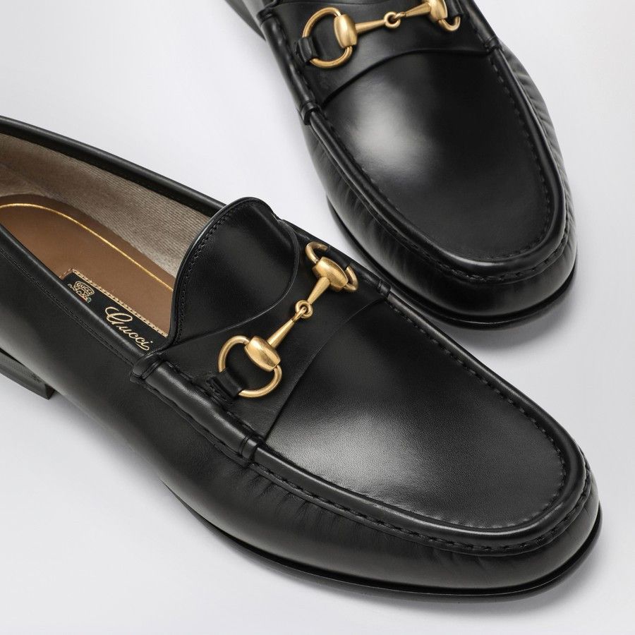 Gucci o1d2blof0525 Horsebit Loafers in Black Size US 8 / EU 41 - 5 Thumbnail
