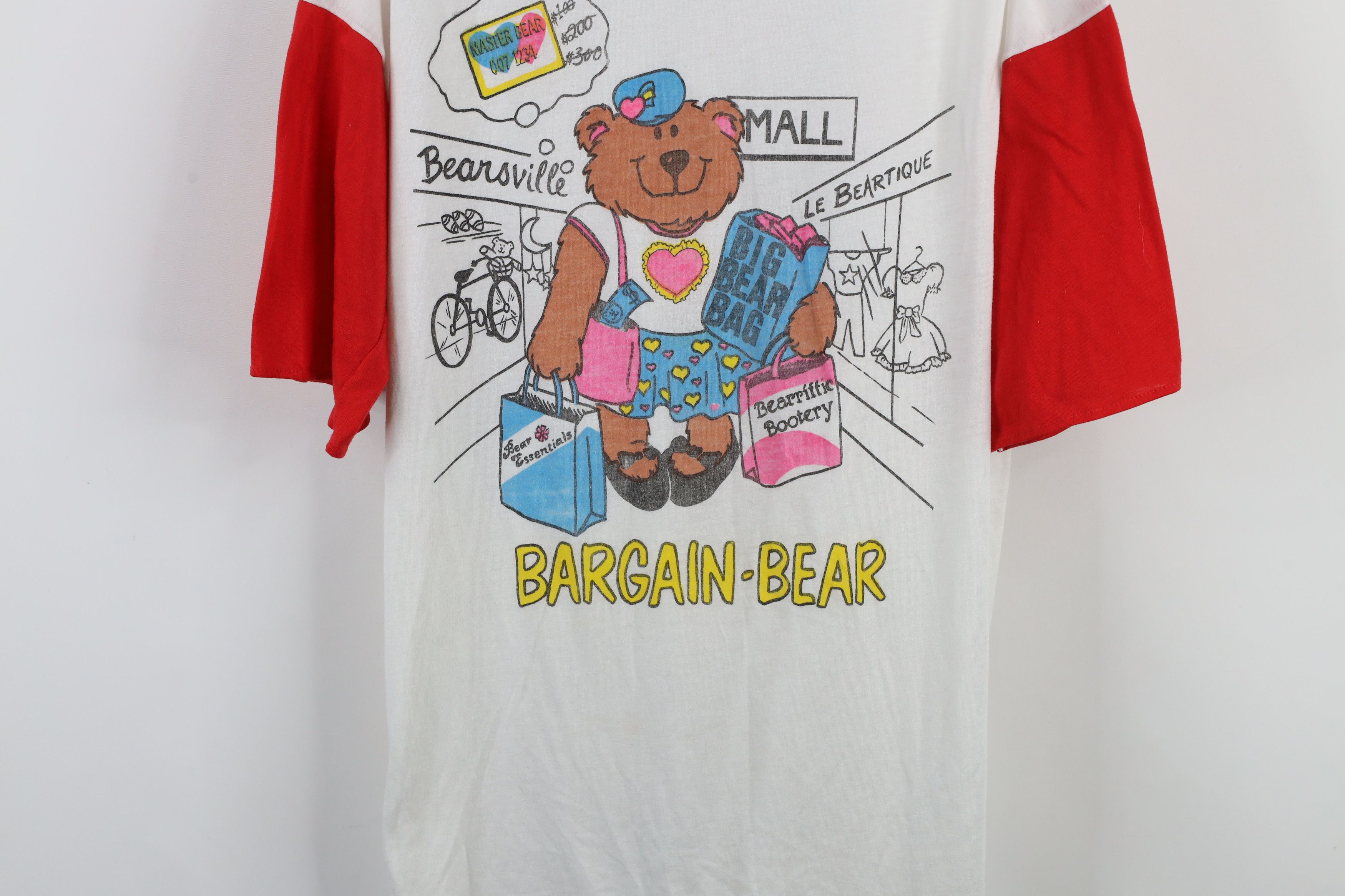 Vintage Vintage 90s Sheer Bargain Bear Night Gown T-Shirt USA Size ONE SIZE - 3 Thumbnail