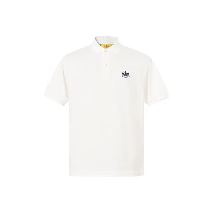 Gucci Gucci x Adidas Originals Logo Polo Shirt Size US S / EU 44-46 / 1 - 1 Thumbnail