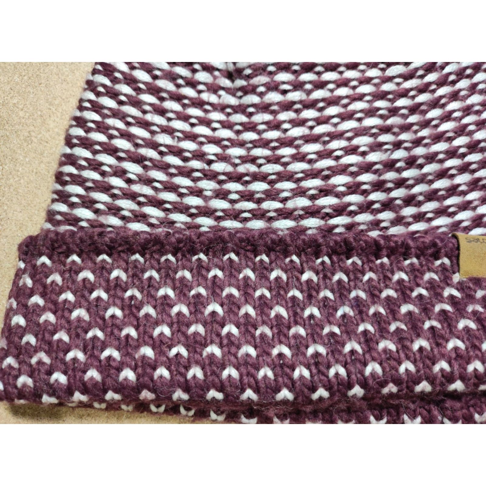 Salomon VINTAGE Salomon Beanie Hat Unisex Adults One Size Polka Dot Knit Size ONE SIZE - 7 Thumbnail