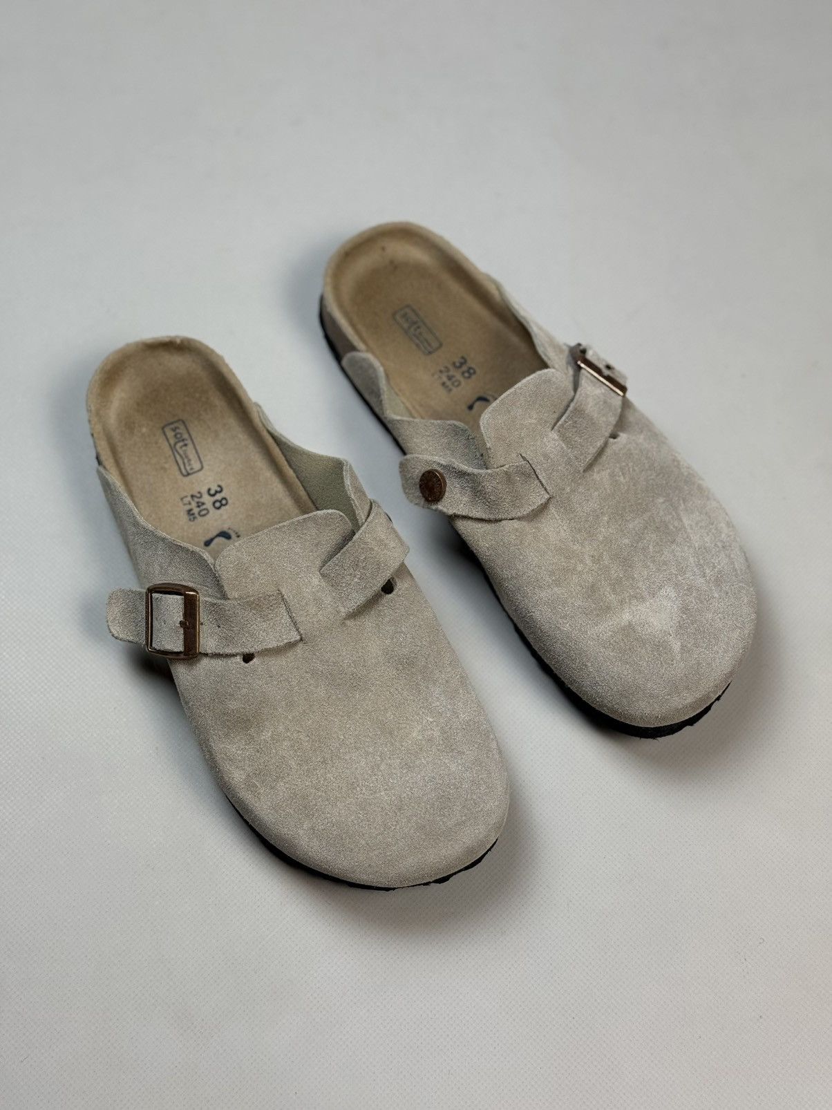 Birkenstock Birkenstock Boston Ladies Suede Clogs Sabo Shoes Flats Size US 7 / IT 37 - 3 Thumbnail