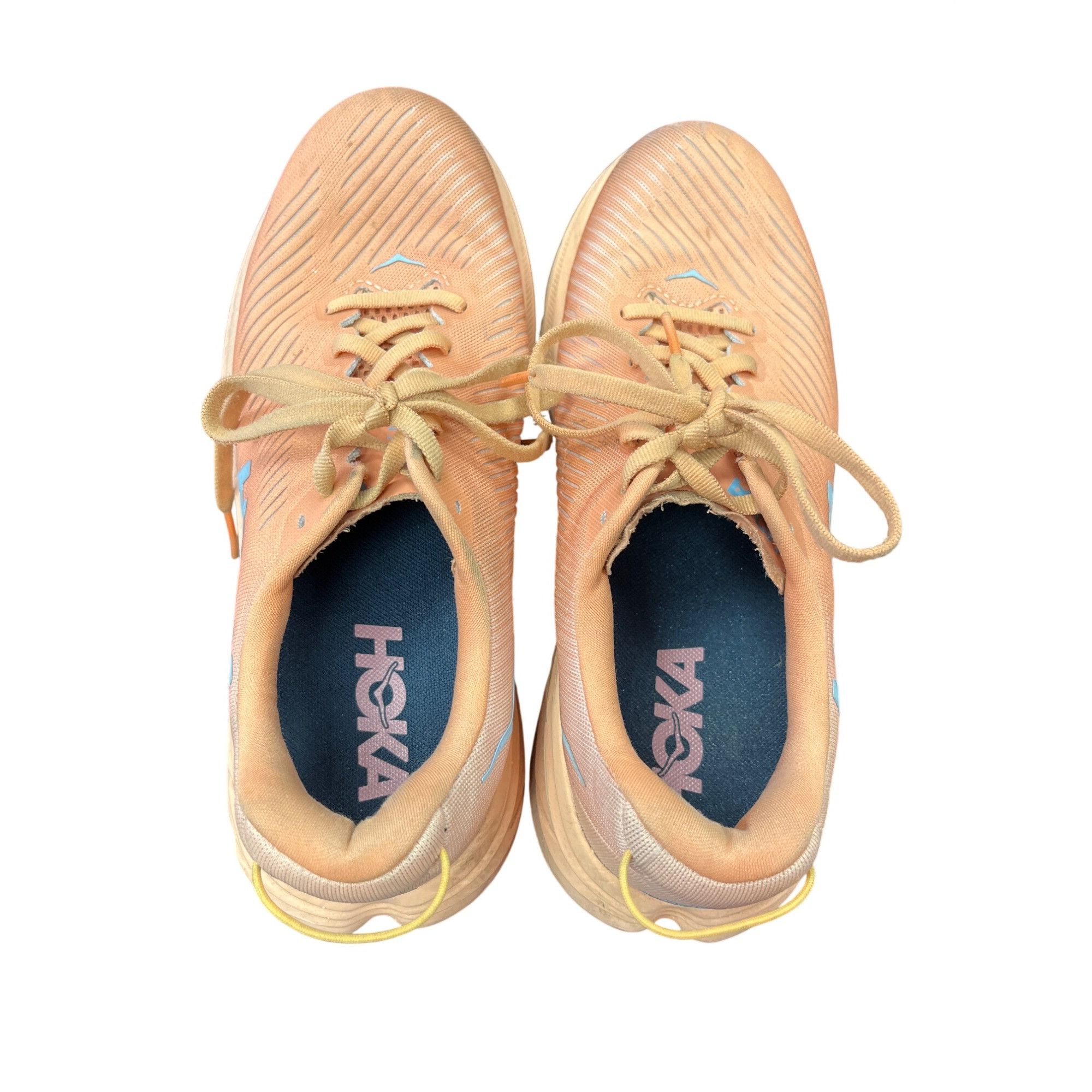 Hoka Hoka Rincon 3 wms peach coral running walking sneakers sz 7. Size US 7.5 / IT 37.5 - 13 Thumbnail