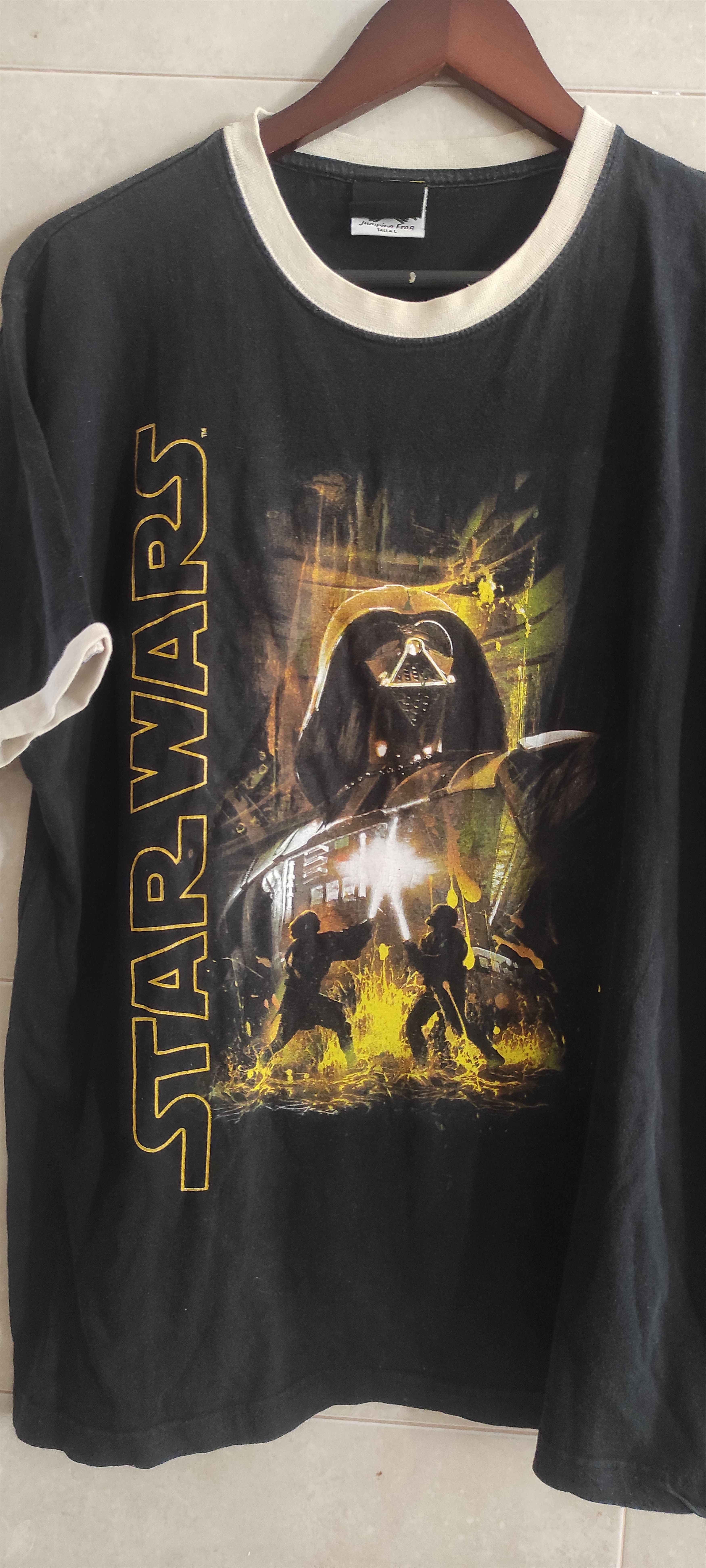 Star Wars × Vintage Star Wars Lucas Film T Shirt Black Size Large Made India Size US L / EU 52-54 / 3 - 2 Thumbnail