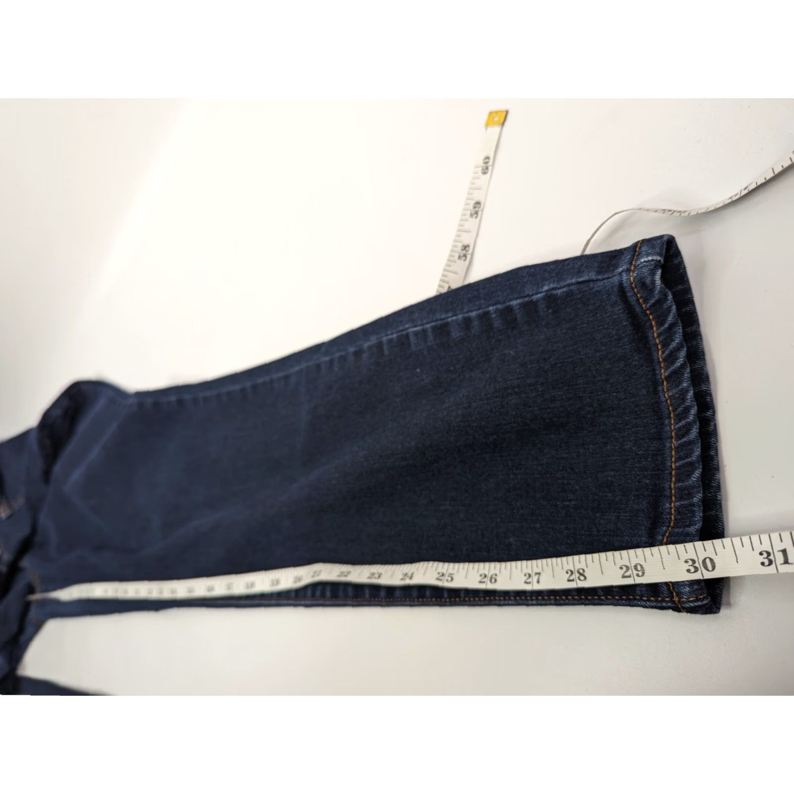 Old Navy Old Navy Women's Jeans 18 Long Black Skinny Rockstar High Rise Stretch Denim Size 40" / US 18 - 6 Thumbnail