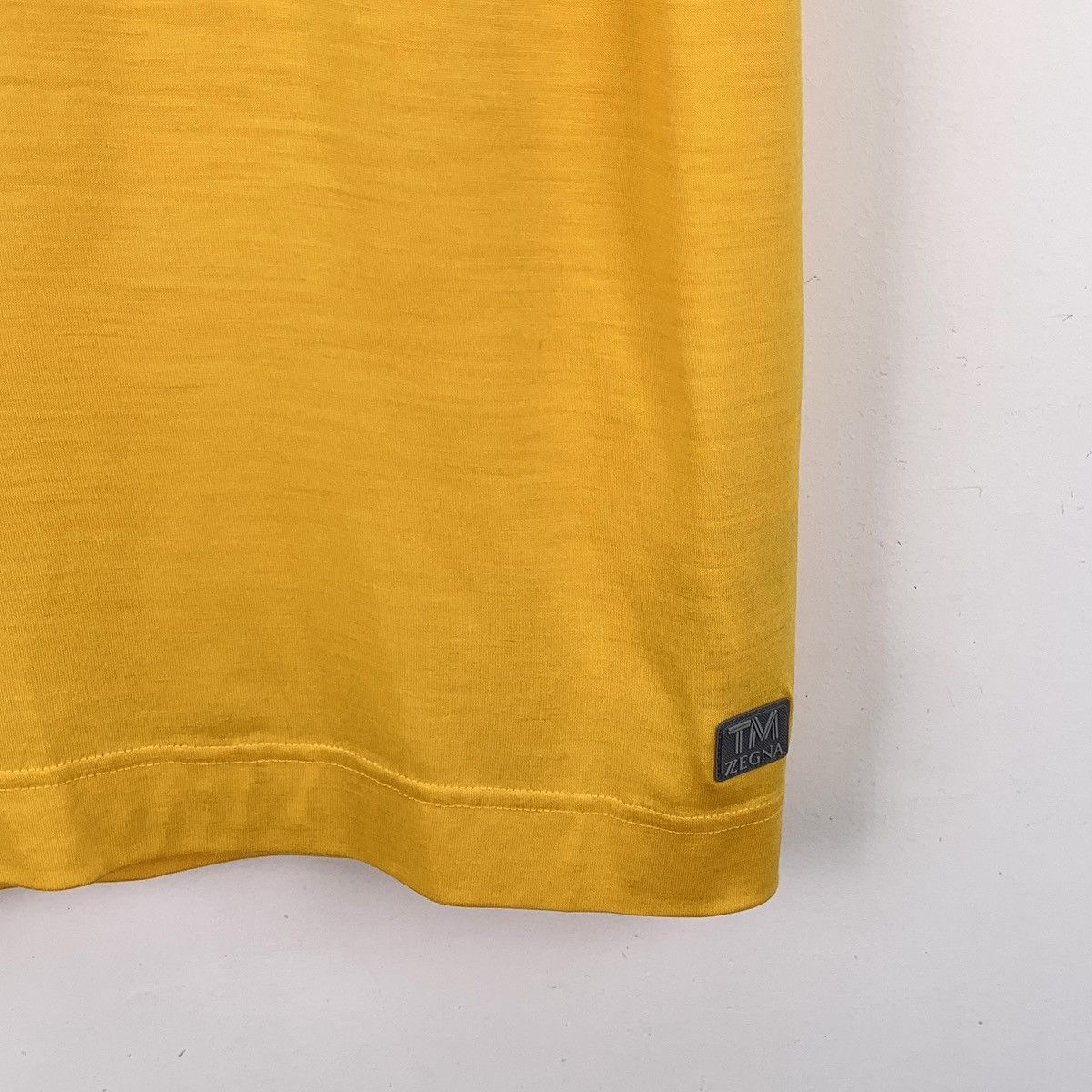 Z Zegna Zegna Yellow Label Wool Crew Neck Short Sleeve T-Shirt K26WX Size US S / EU 44-46 / 1 - 4 Thumbnail
