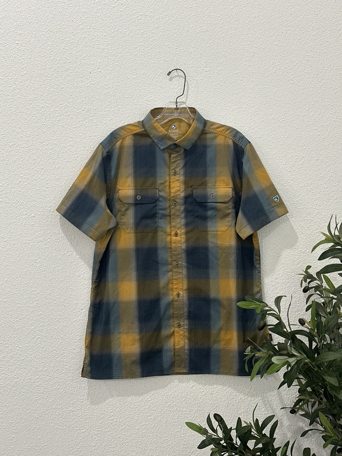 Kuhl Kuhl Button Up Shirt Size M Outdoor Hiking Plaid Casual Size US M / EU 48-50 / 2 - 1 Thumbnail