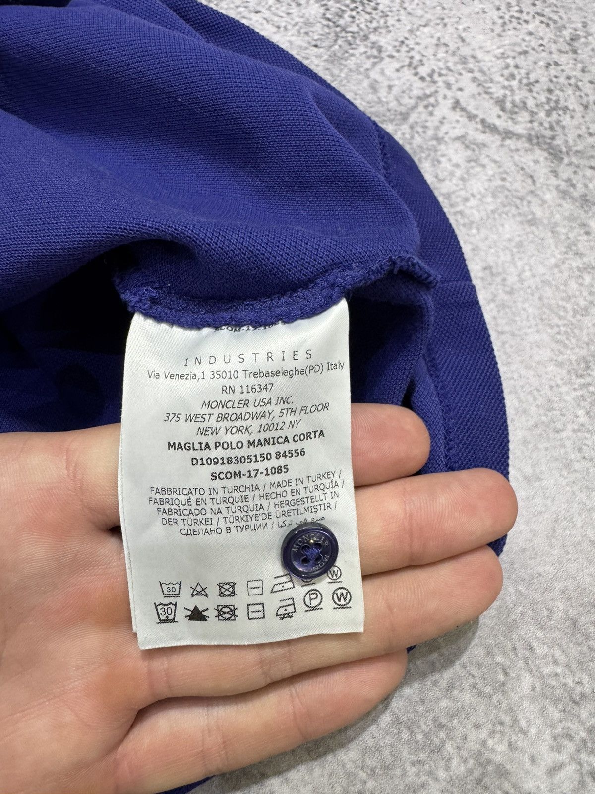Moncler Moncler Polo Shirt Size US XXL / EU 58 / 5 - 9 Thumbnail