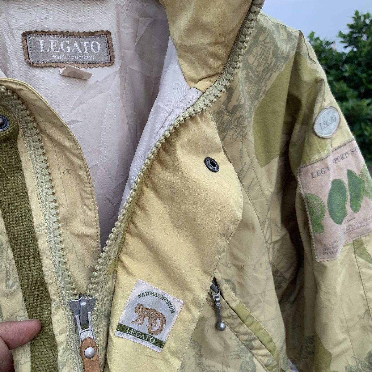 Vintage × Yamaha Vintage YAMAHA LEGATO MAP full art print ski jacket Size US M / EU 48-50 / 2 - 7 Thumbnail