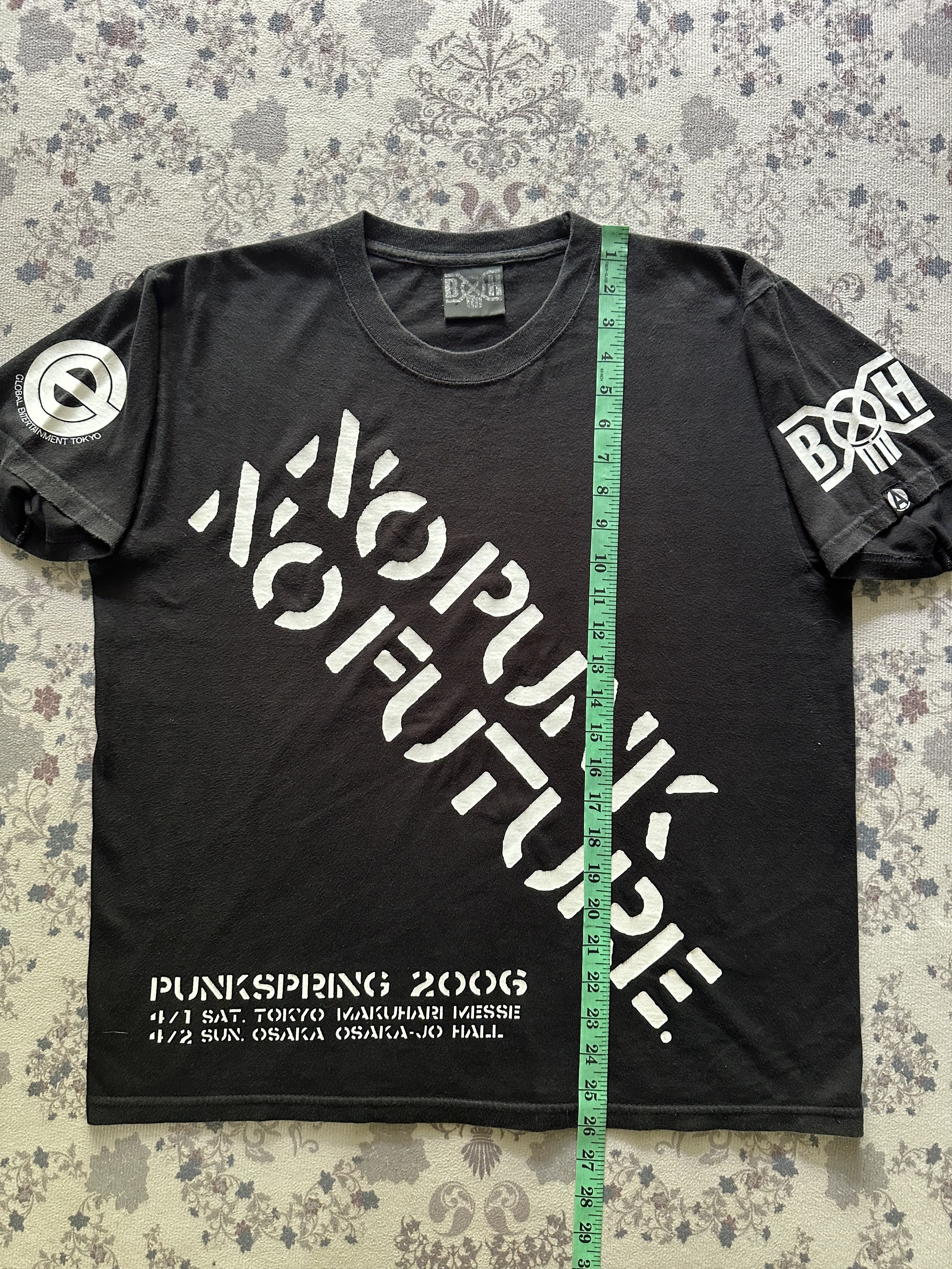 Bounty Hunter Rare!! Bounty Hunter X No Punk No Future Back Hit Printed Size US M / EU 48-50 / 2 - 23 Thumbnail