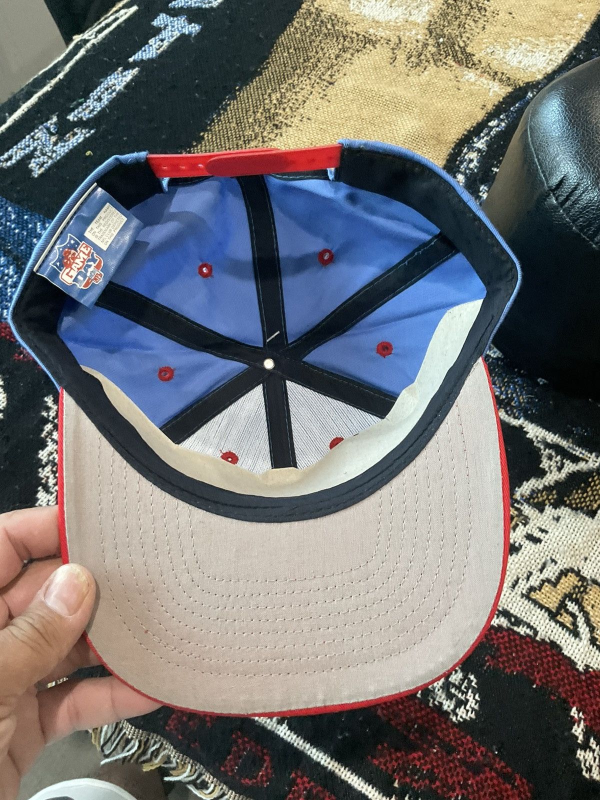 NFL Vintage nfl houston oilers snapback hat nwt Size ONE SIZE - 4 Thumbnail