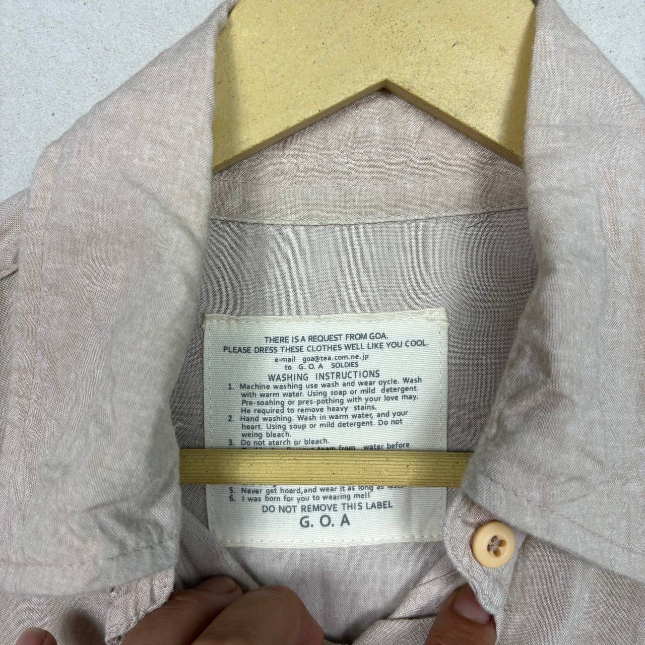 GOA Goa Archive Safari Military Shirt Japan Size F Vintage 00s Size US L / EU 52-54 / 3 - 4 Thumbnail