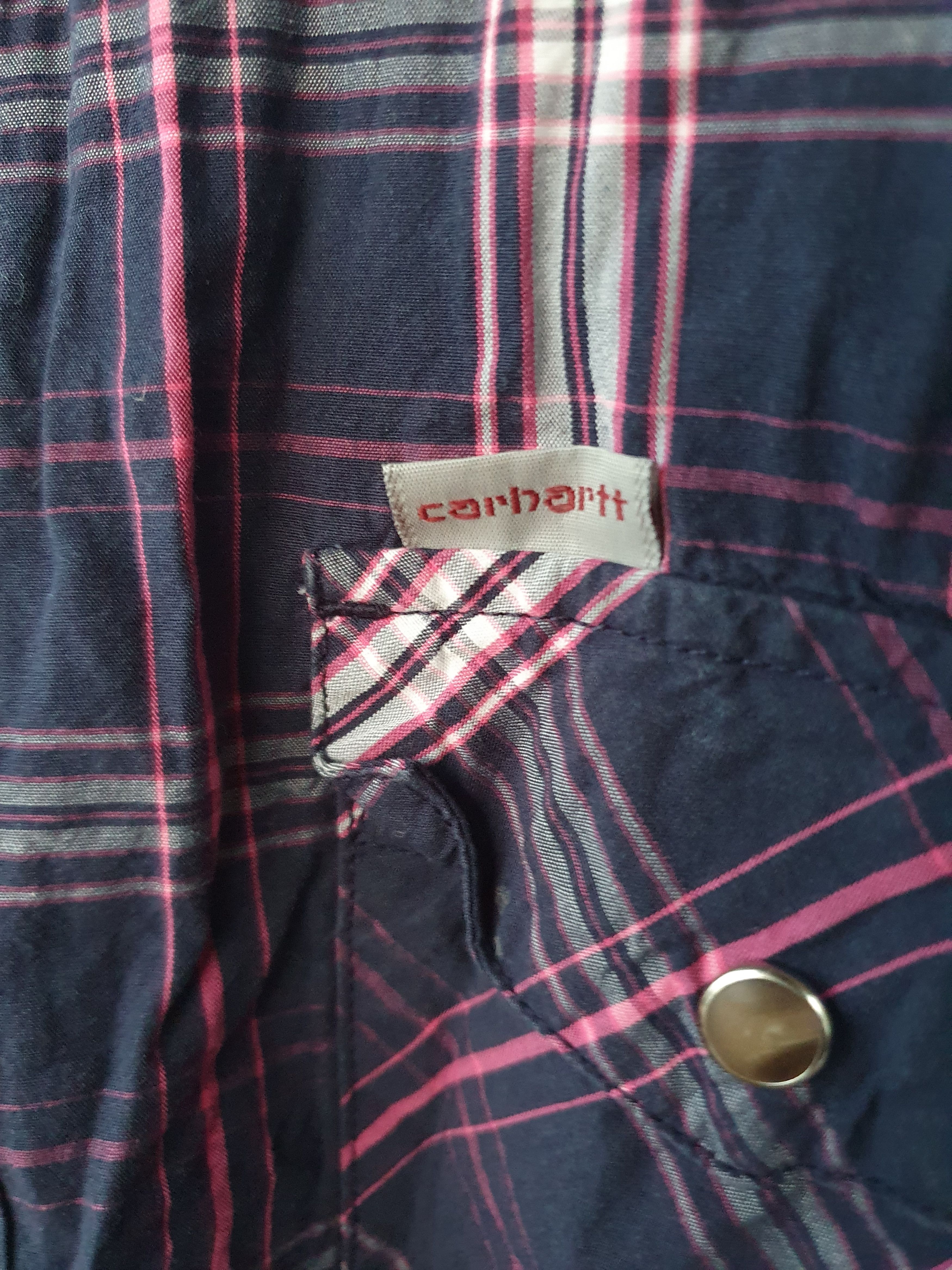 Carhartt Carhartt W' Hickey Shirt Pearl Snap shirt sz M Size M / US 6-8 / IT 42-44 - 5 Thumbnail