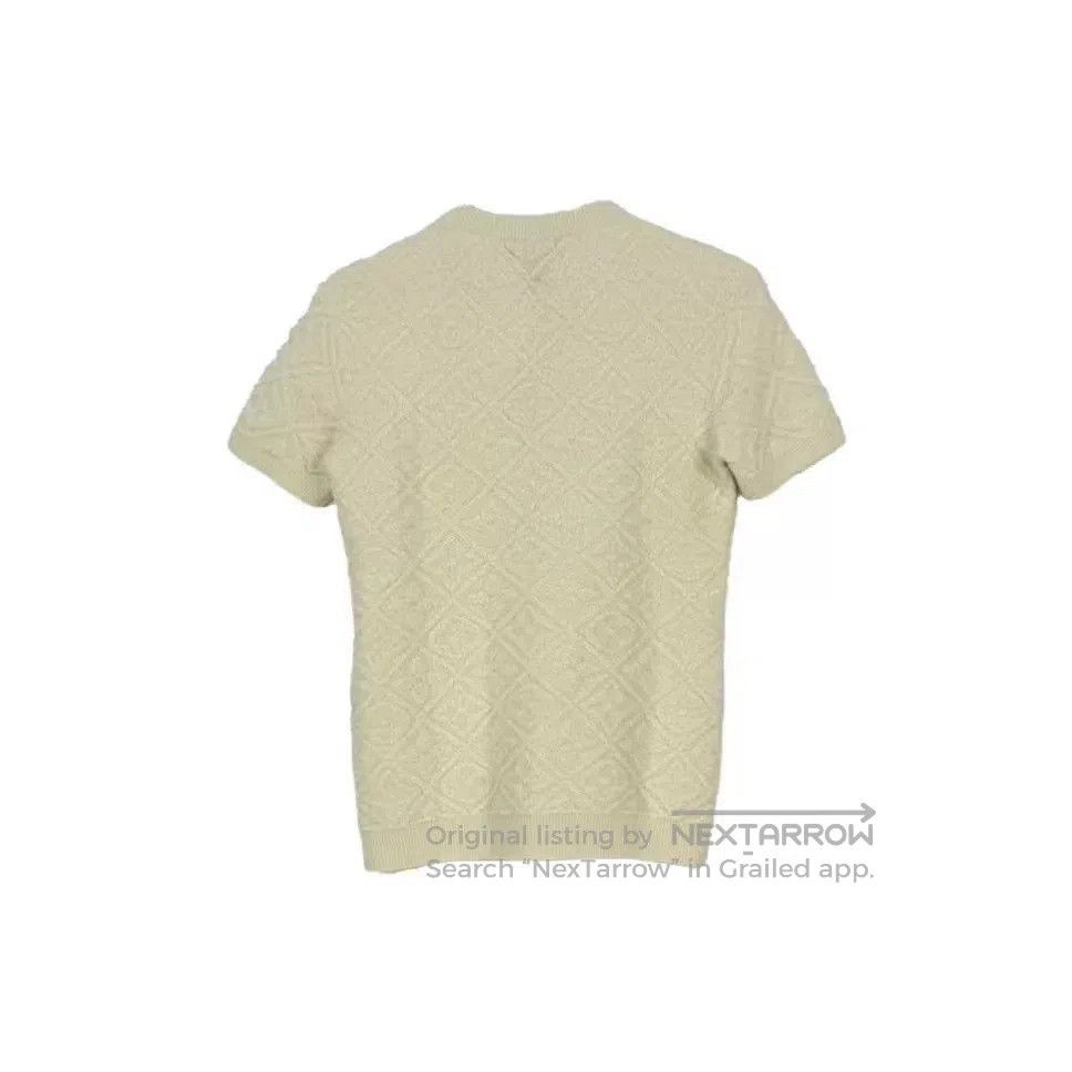 Louis Vuitton Louis Vuitton White Logo Wool Sweater. Size US S / EU 44-46 / 1 - 2 Thumbnail