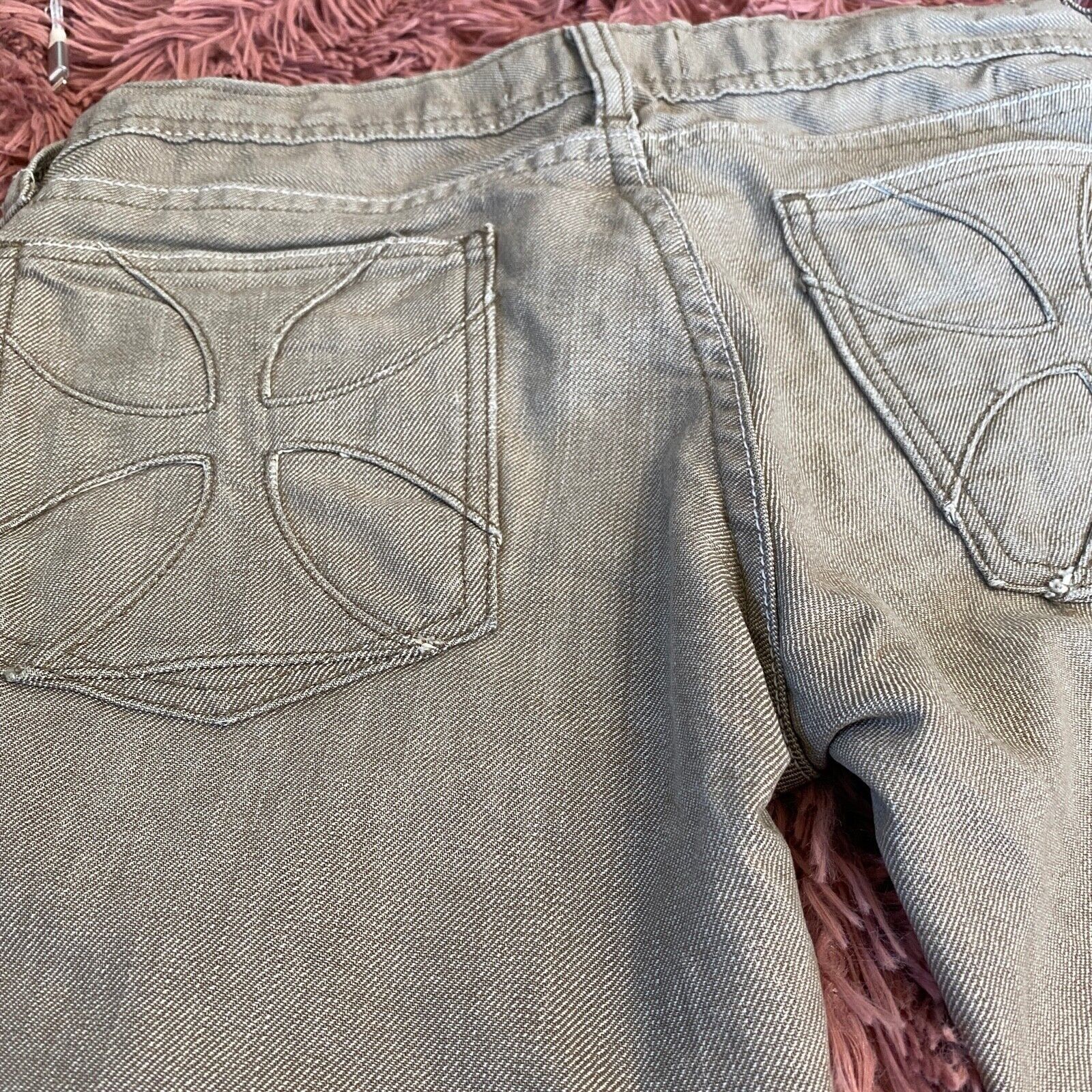 Other VTG Habitual Taupe Low Rise Bermuda Design Pocket Shorts 25 Size 25" / US 0 / IT 36 - 2 Thumbnail