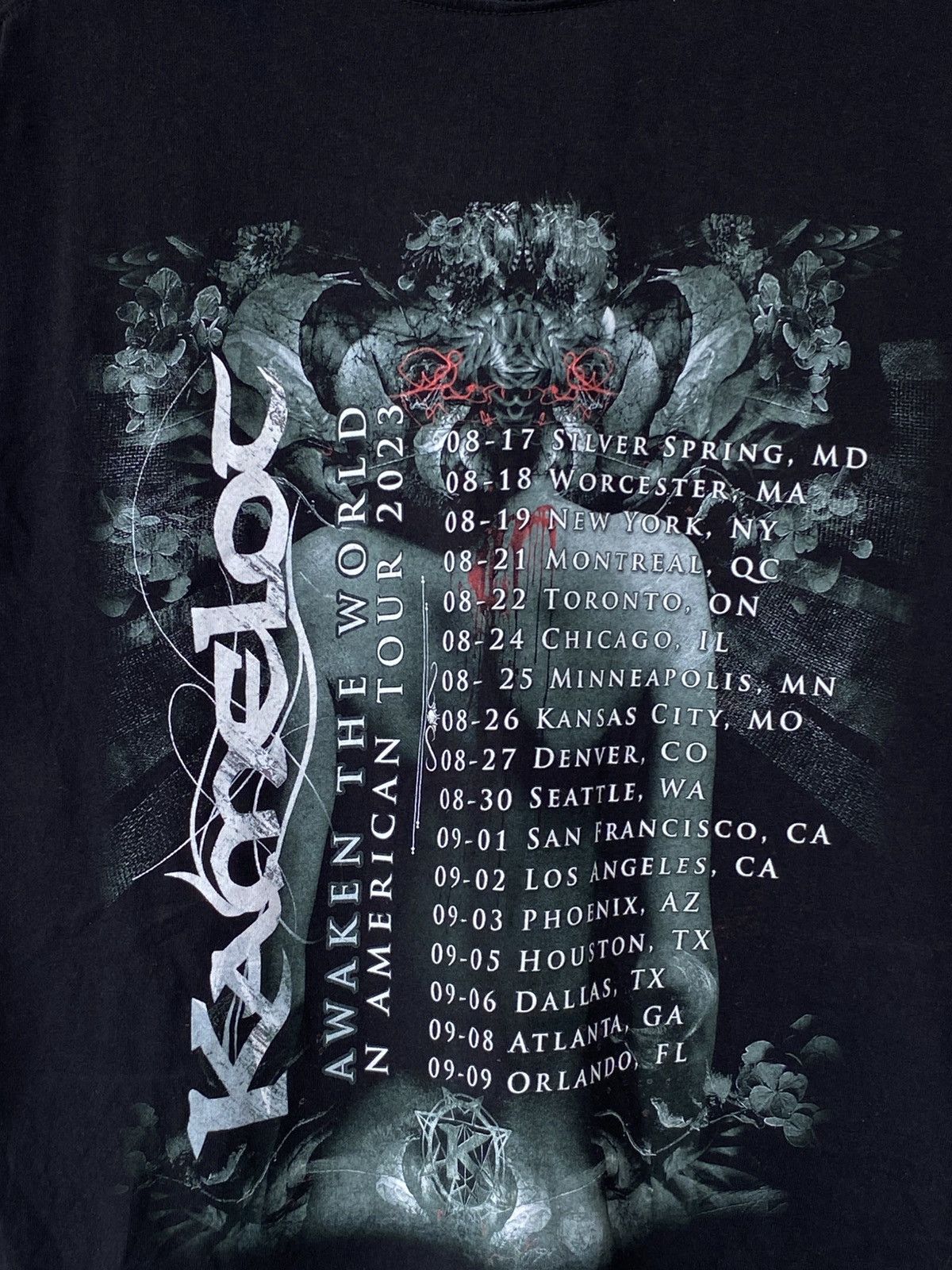Band Tees Kamelot Tour Metal Band Tees Size US XL / EU 56 / 4 - 4 Thumbnail