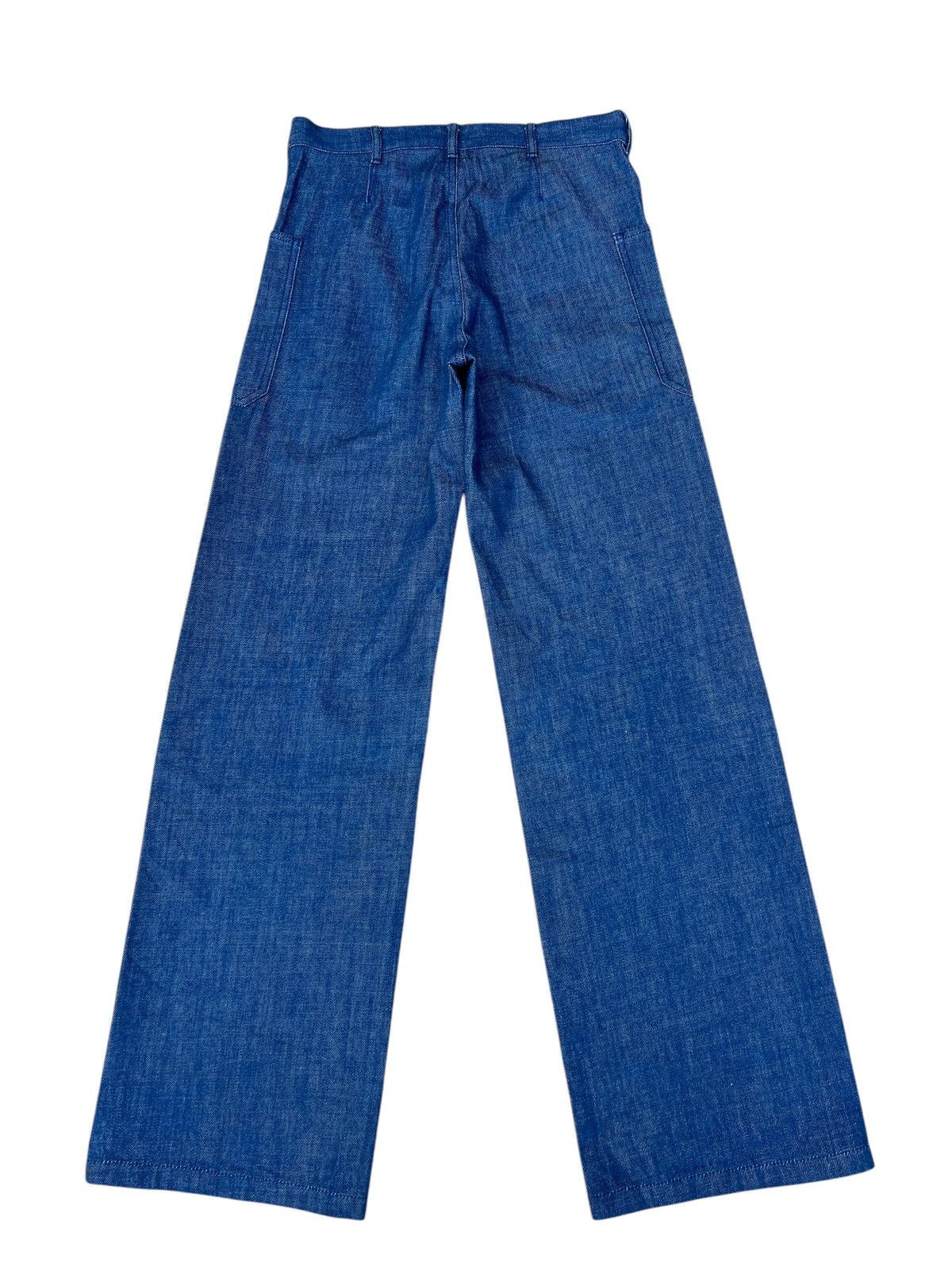 HYKE Hyke Japan 2 Pocket Denim Wide Leg Jeans Size US 29 - 14 Thumbnail
