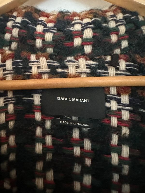 Isabel Marant Isabel Marant Dianaza Tweed Coat Size XS / US 0-2 / IT 36-38 - 3 Thumbnail