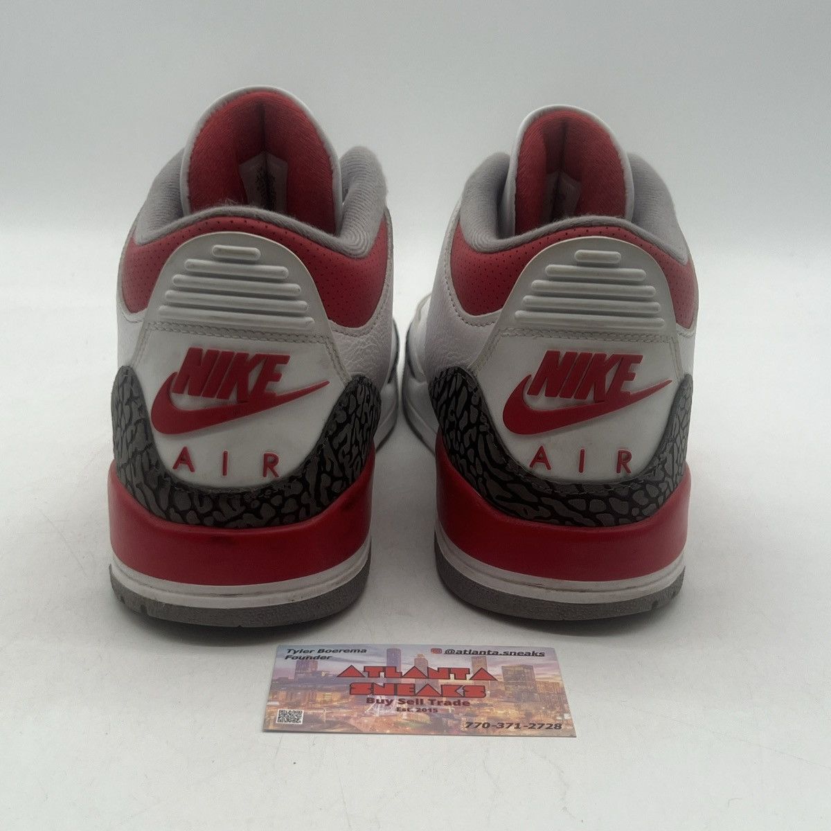 Jordan Brand Air Jordan 3 fire red Size US 11.5 / EU 44-45 - 3 Thumbnail
