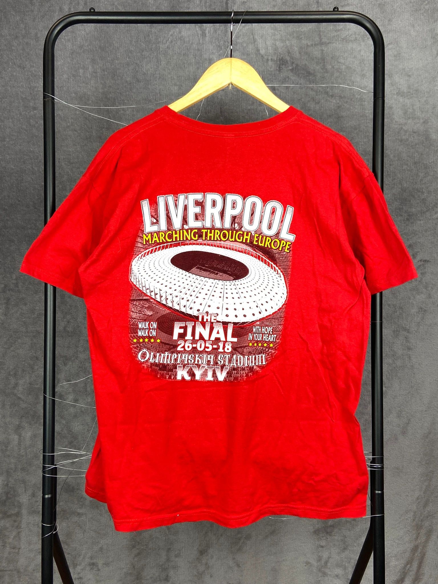 Other Liverpool FC Red T-Shirt XL Vintage Football Size US XL / EU 56 / 4 - 4 Thumbnail