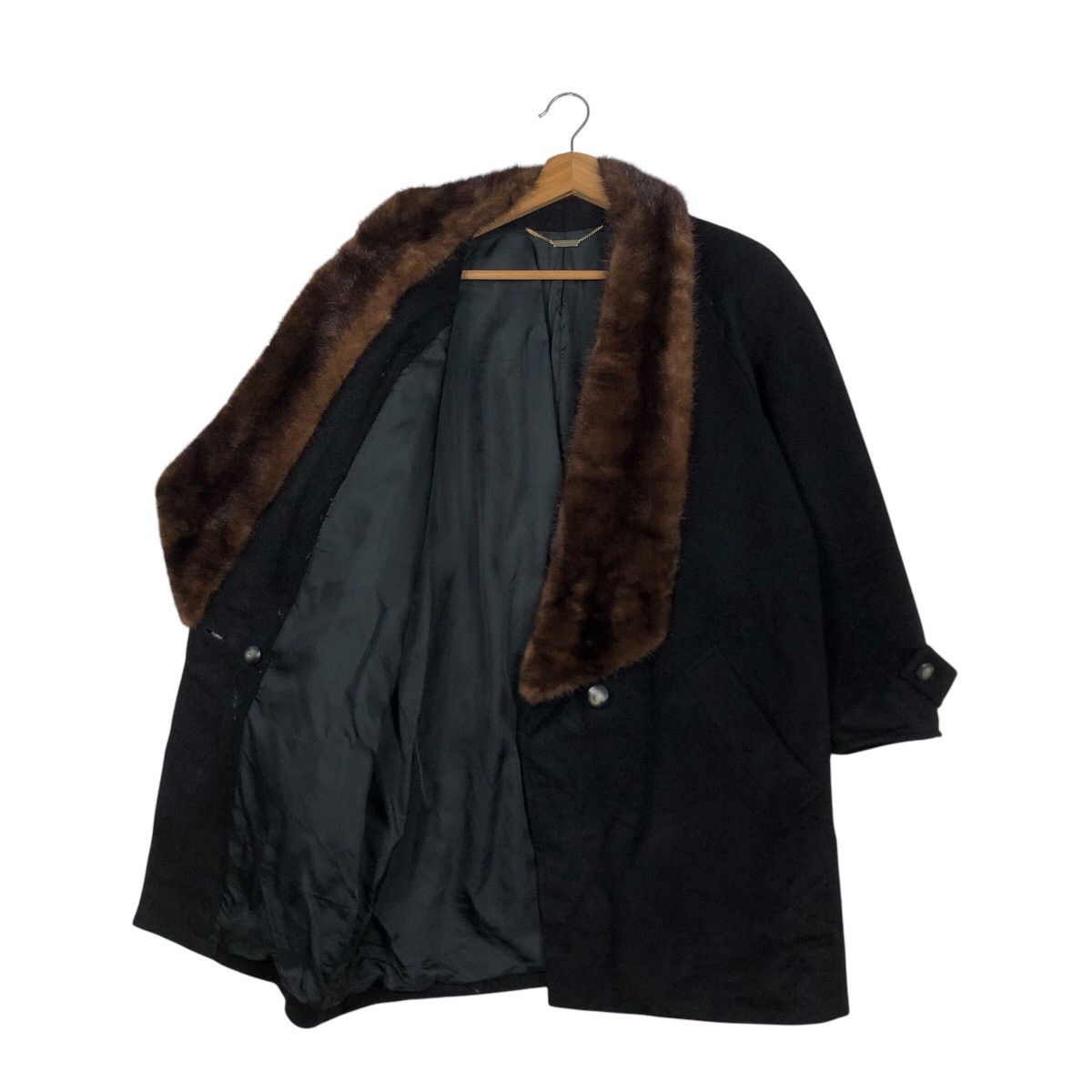 Vintage 📌Vintage Oversize Jacket Lui Chantant Fur Blanket Cashmere Size US M / EU 48-50 / 2 - 12 Thumbnail