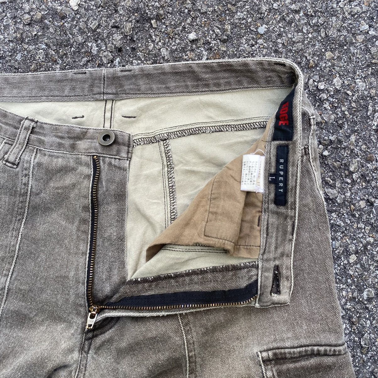 Japanese Brand Flared Cargo Edge Rupert Seditionaries Faded Pants Punk Size US 28 / EU 44 - 5 Thumbnail
