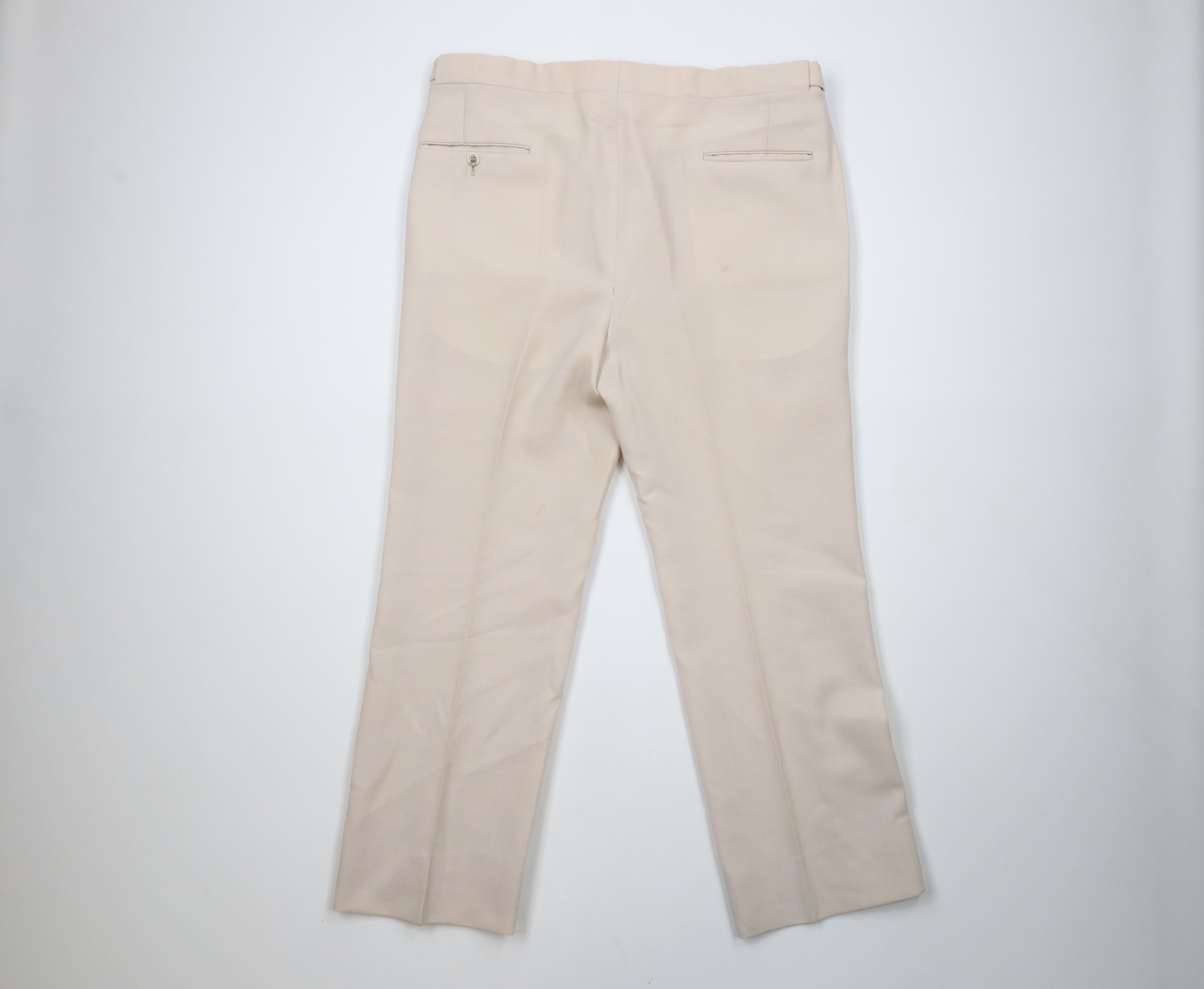 Vintage Vintage 70s Streetwear Linen Blend Bell Bottoms Pants USA Size US 38 / EU 54 - 10 Thumbnail