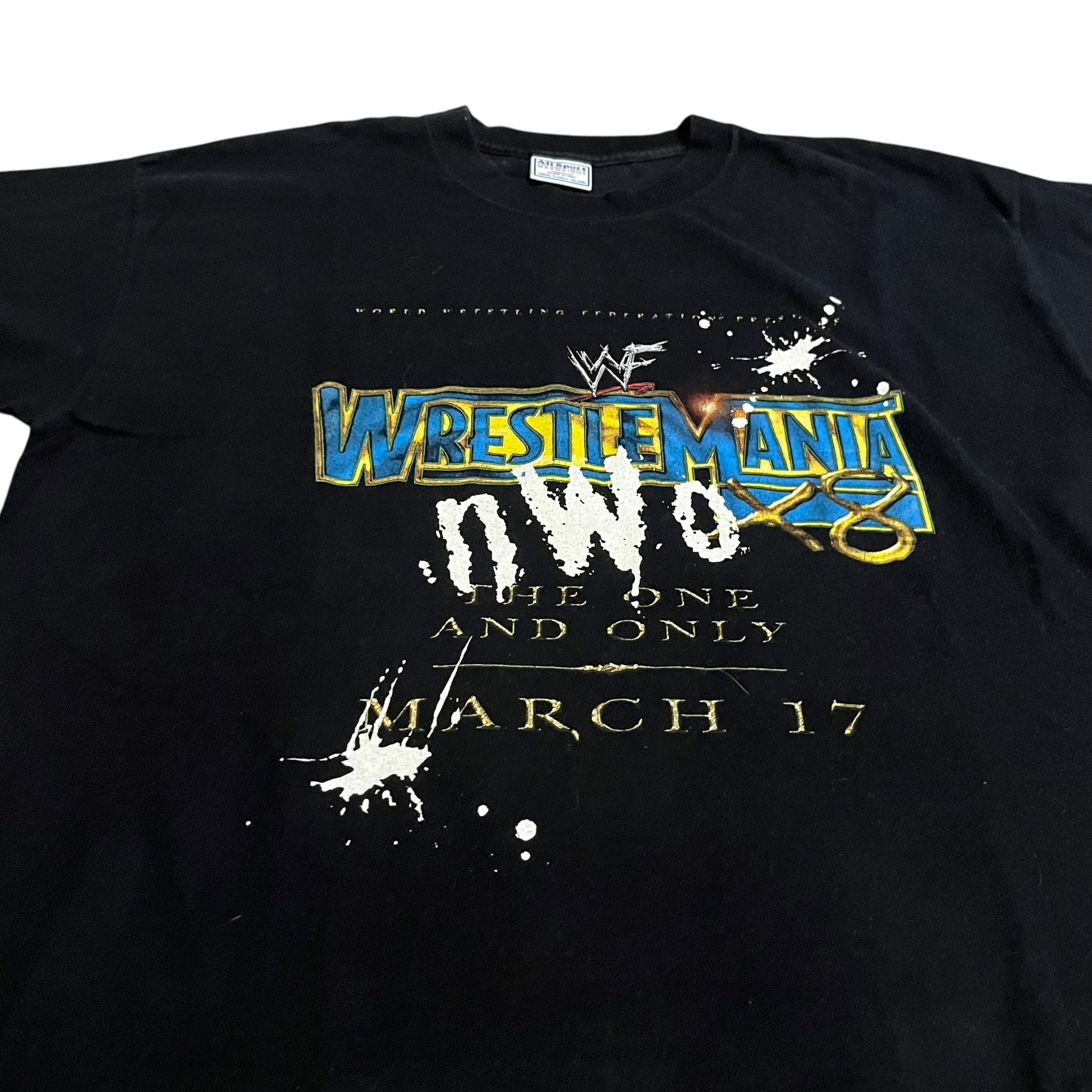 WWE VINTAGE Wrestlemania X8 NWO T Shirt 2002 WWF Wrestling Size US XL / EU 56 / 4 - 2 Thumbnail