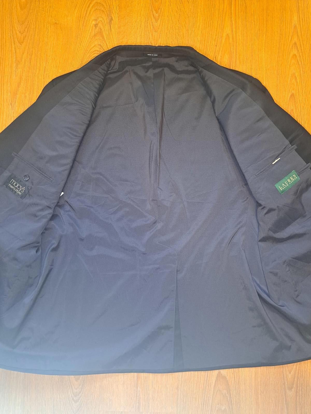 Polo Ralph Lauren Ralph Lauren Blazer Mens 48R Navy Blue Gold Buttons Wool Size 48R - 5 Thumbnail
