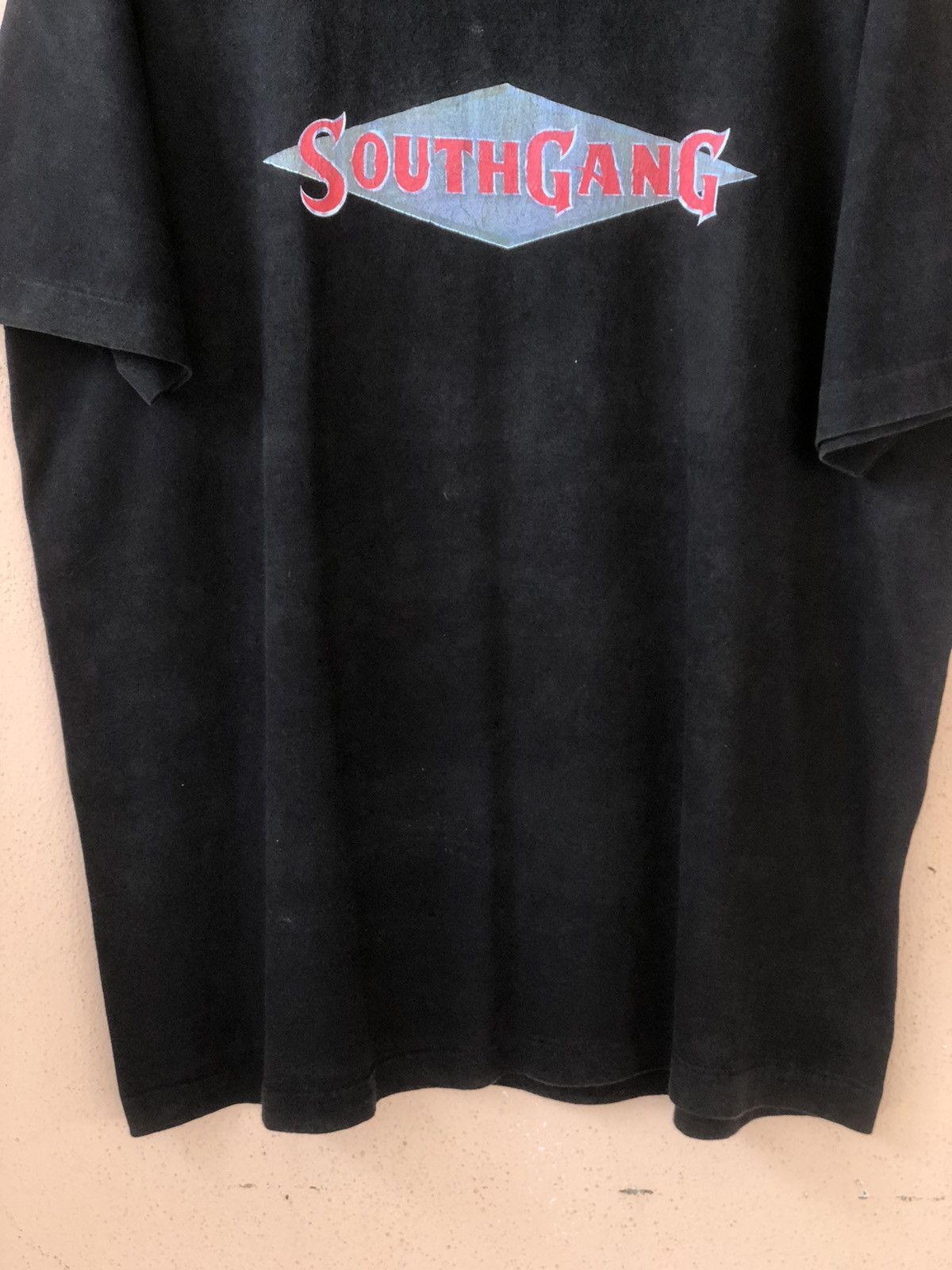 Fruit Of The Loom × Vintage Vintage 90s SOUTH GANG Rare Tee Size US XL / EU 56 / 4 - 3 Thumbnail