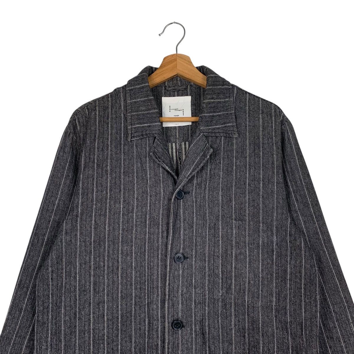 Japanese Brand Japanese Brand Voyage Striped Hickory Casual Jacket Size US L / EU 52-54 / 3 - 2 Thumbnail