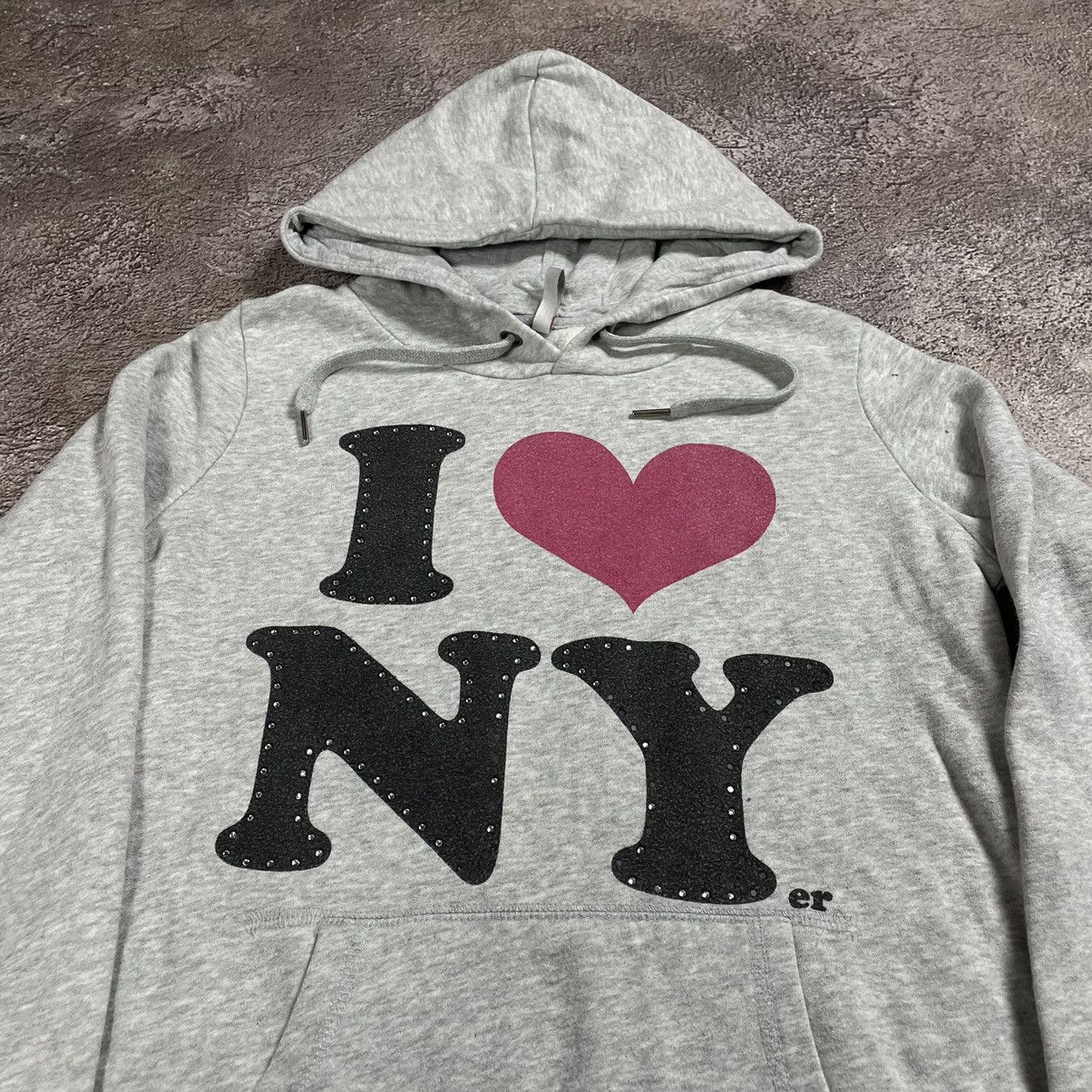 Vintage Vintage Y2K ADULT HOODIE FUNNY TEE LOVE YORK M Size M / US 6-8 / IT 42-44 - 4 Thumbnail