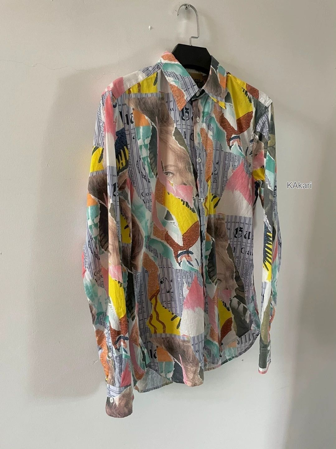 John Galliano Multi-Pattern Long-Sleeve Shirt Size S Size US S / EU 44-46 / 1 - 5 Thumbnail