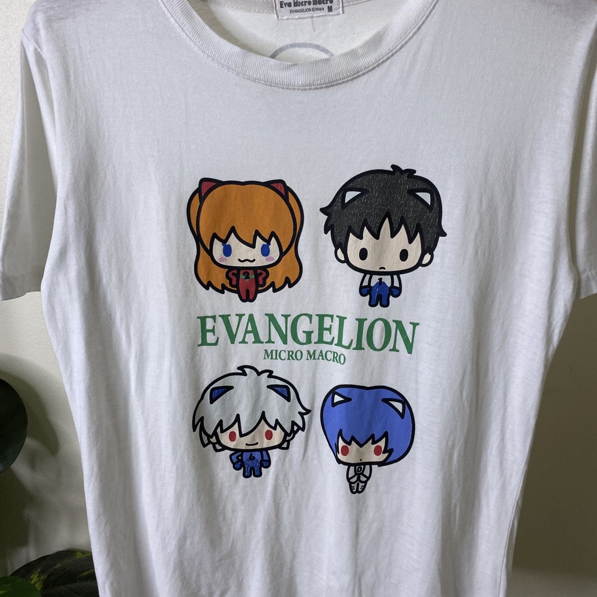 Anime Neon Genesis Evangelion Eva Micro Macro Chibi Character Tee Size US M / EU 48-50 / 2 - 2 Thumbnail