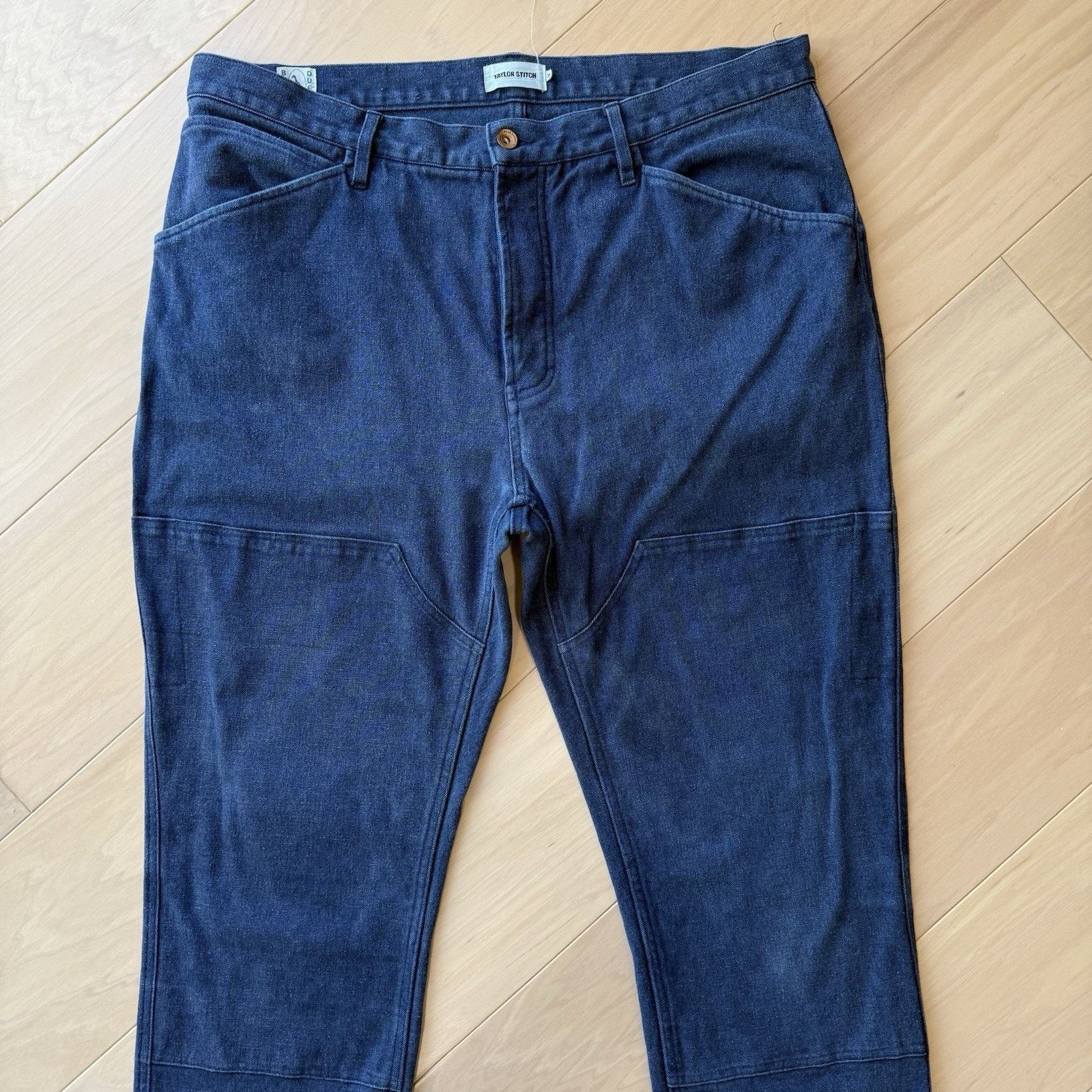 Taylor Stitch Taylor Stitch Double Knee Pants 38 Blue Streetwear Heavy Size US 38 / EU 54 - 3 Thumbnail