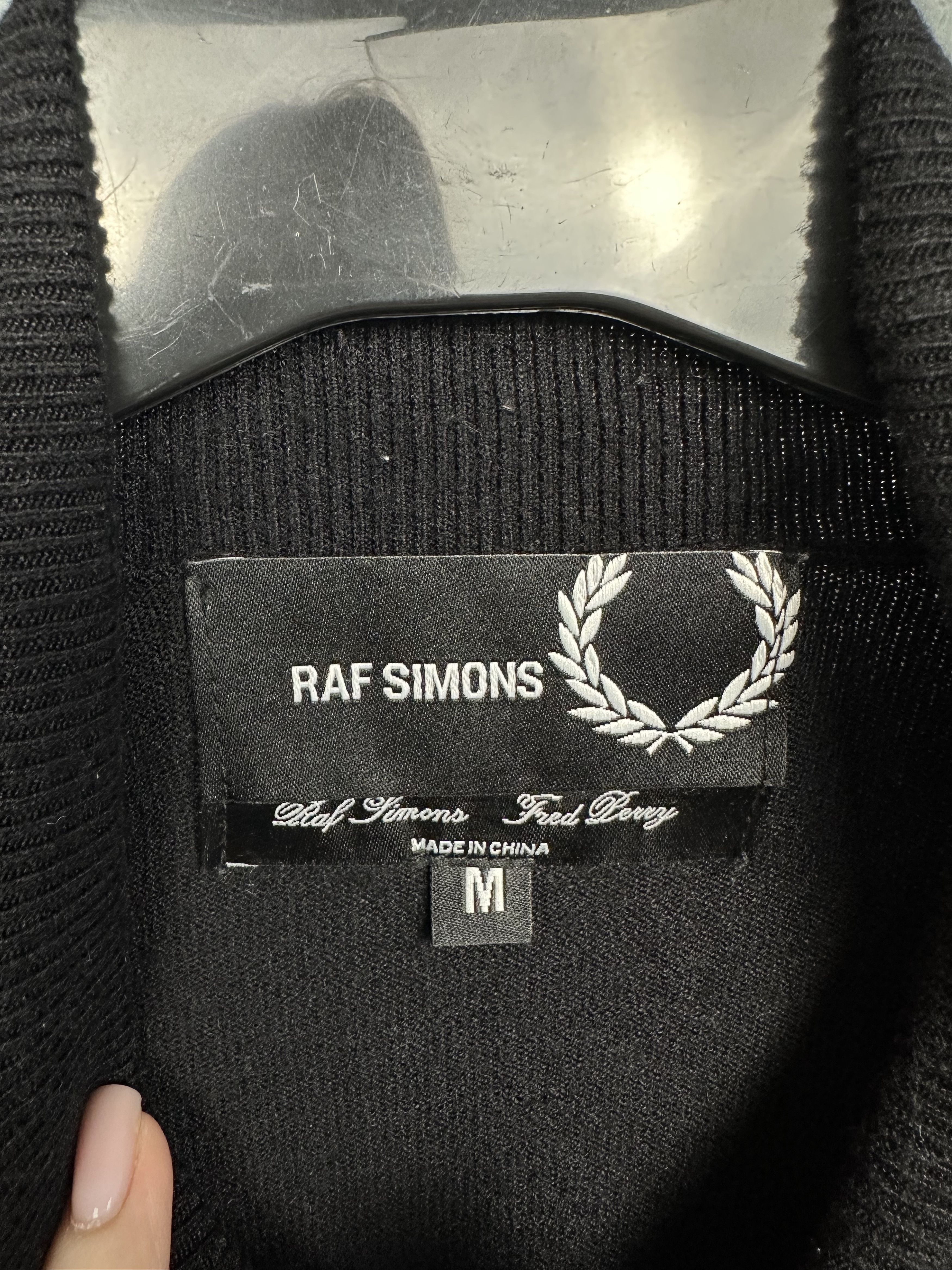 Fred Perry × Raf Simons Raf Simons X Fred Perry High Neck Wool Sweater Size US M / EU 48-50 / 2 - 4 Thumbnail