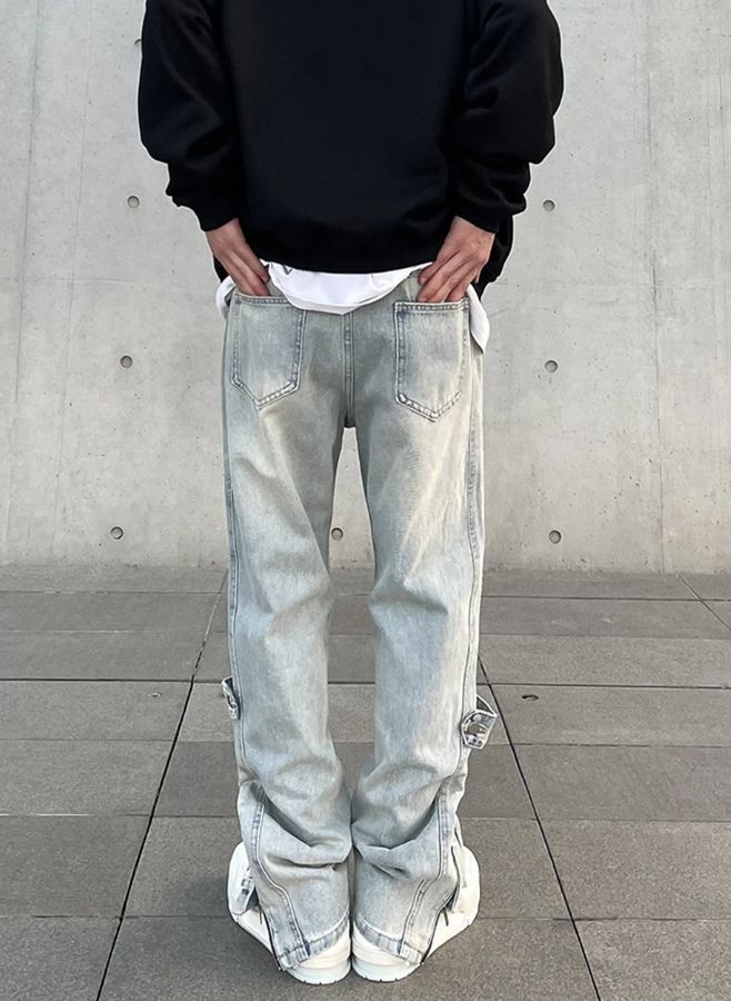 Jean Streetwear Jeans Men Y2K Size US 30 / EU 46 - 3 Thumbnail