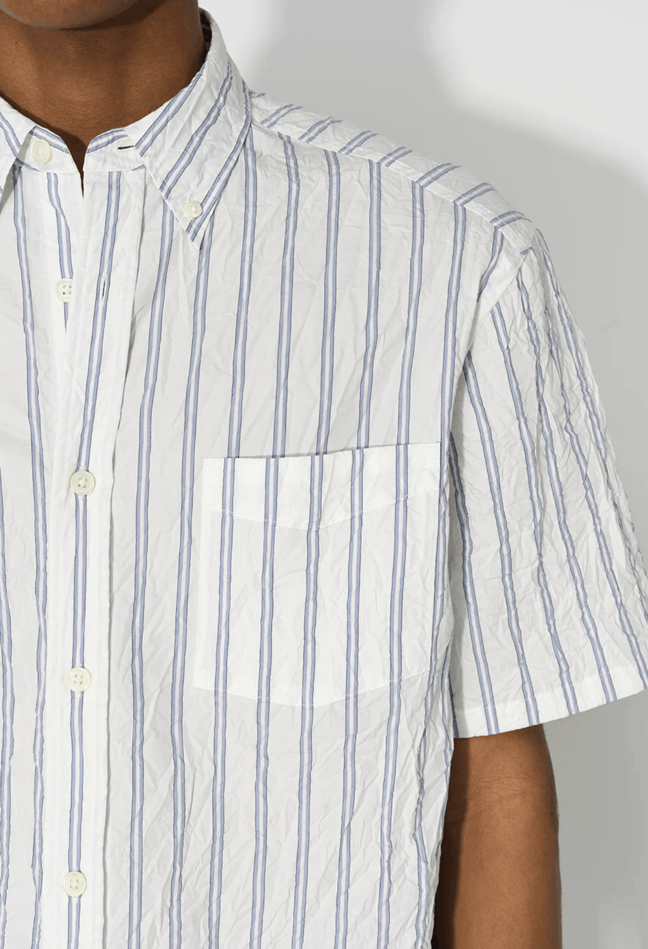 John Elliott Crinkle Short Sleeve Shirt (2022) Size US L / EU 52-54 / 3 - 2 Thumbnail