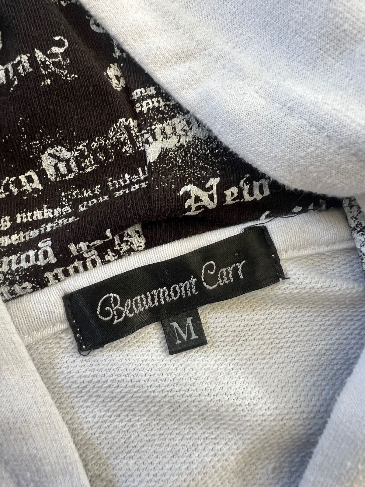Japanese Brand × Seditionaries Beaumont Carr 🇯🇵 Anarchy Poem Zipper Hoodie Size US S / EU 44-46 / 1 - 11 Thumbnail
