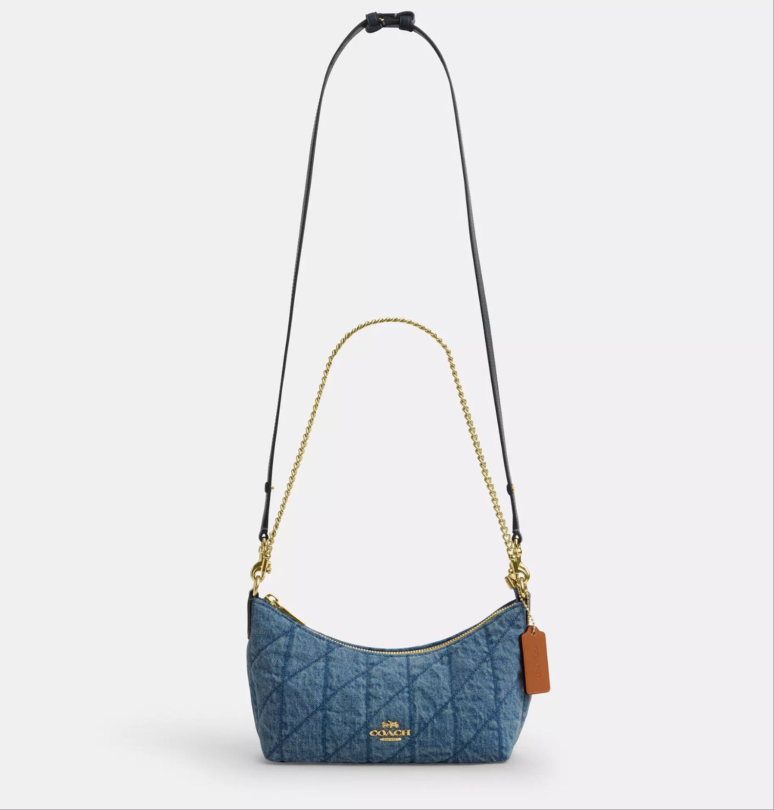 Coach Caitlin Shoulder Bag With Quilting CDZ89 Size ONE SIZE - 10 Thumbnail