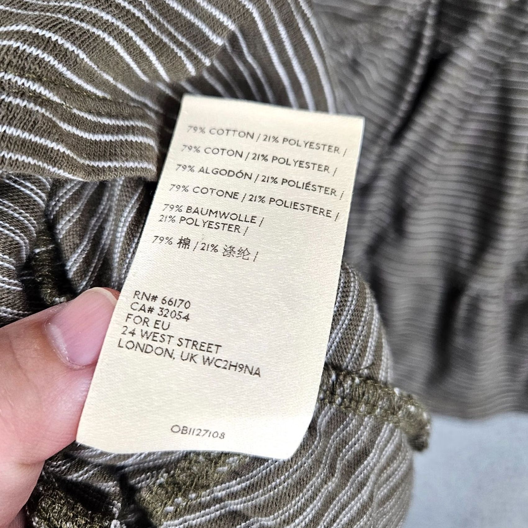 Anthropologie VINTAGE Anthropologie Women’s Brown White Stripes Ruffle Tank Top Size S Size S / US 4 / IT 40 - 4 Thumbnail