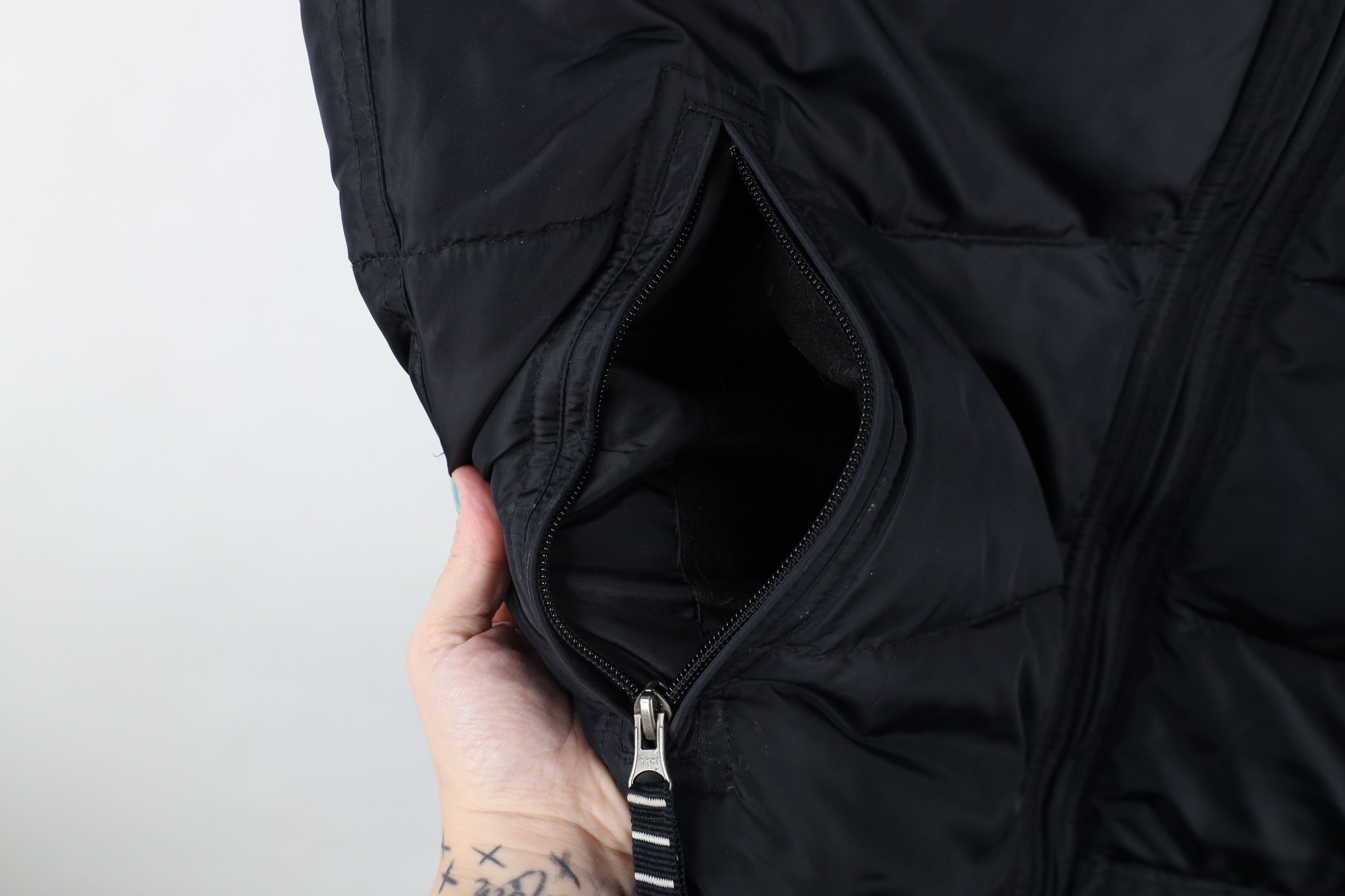 Gap × Vintage Vintage Y2K 2000 Gap Reversible Puffer Vest Jacket Black Size US L / EU 52-54 / 3 - 5 Thumbnail