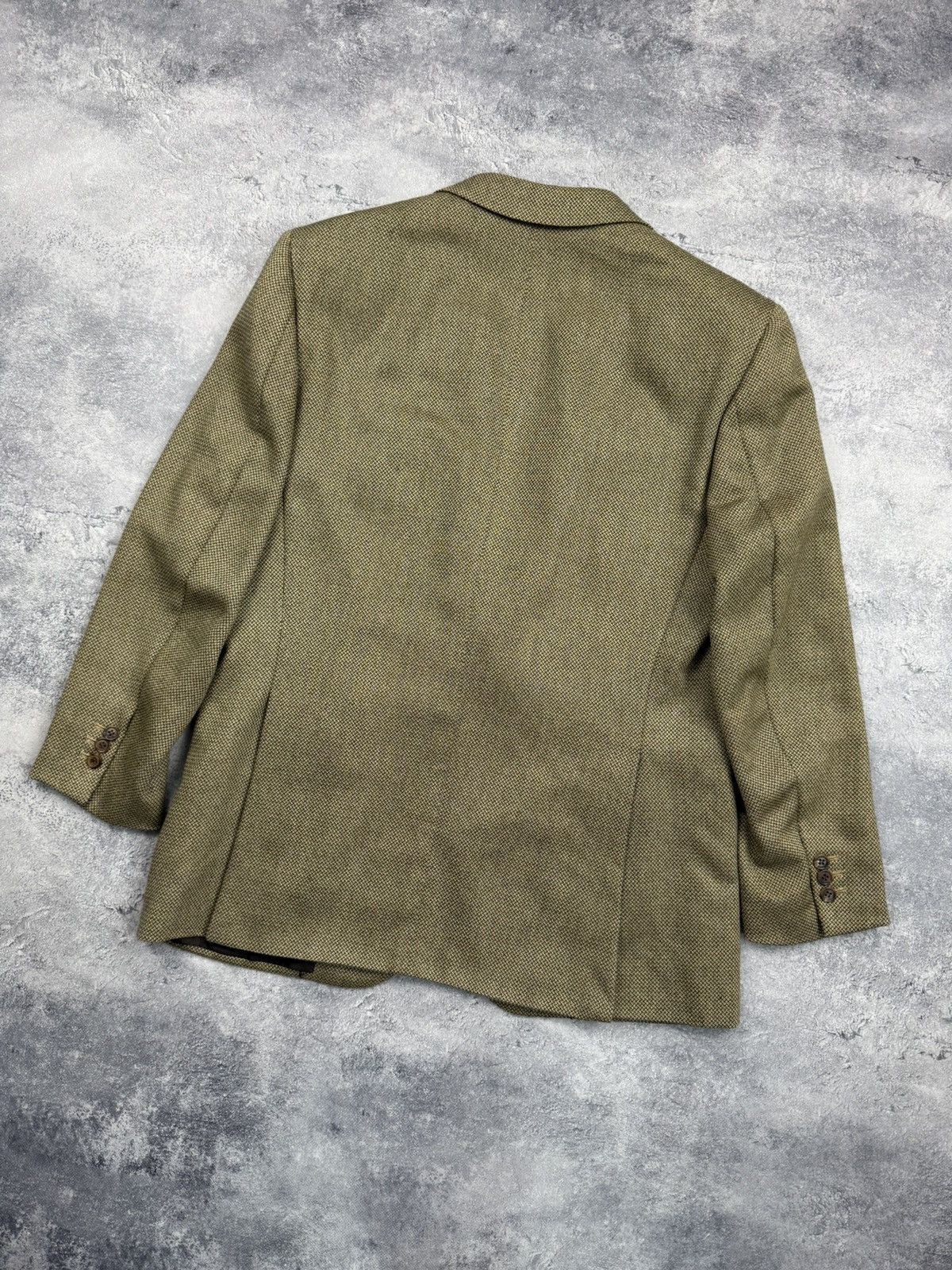 Brioni Brioni 100% Cashmere Tweed Blazer Jacket Made In Italy Size 40R - 19 Thumbnail