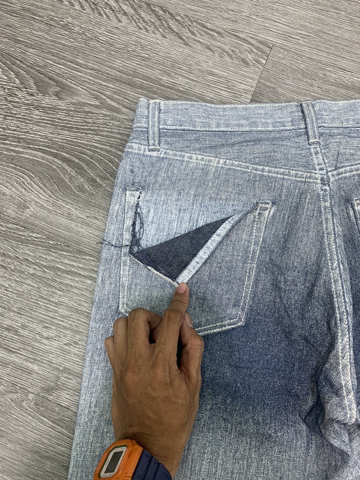 Japanese Brand 🇯🇵Japanese Brand Blue Way Denim Pant🇯🇵 Size US 29 - 8 Thumbnail