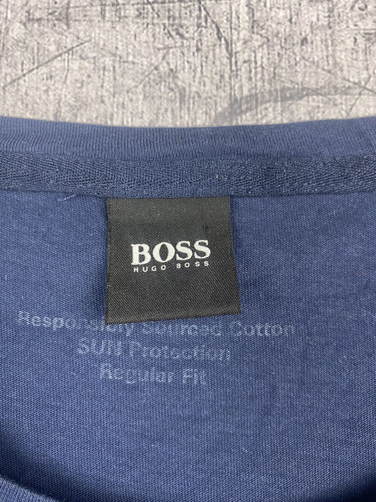 Hugo Boss Hugo Boss big logo luxury streetwear tee Size US L / EU 52-54 / 3 - 6 Thumbnail