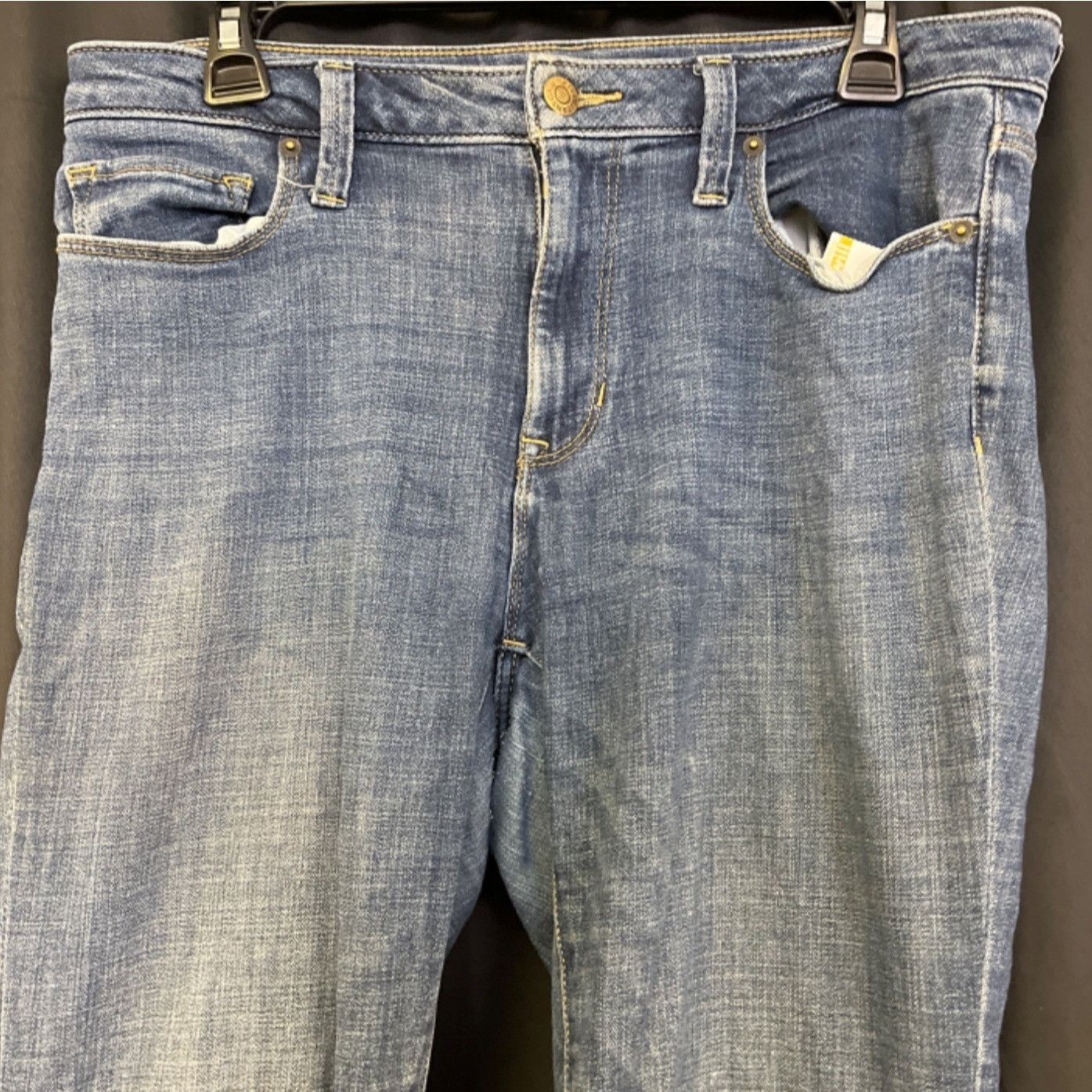 Calvin Klein Calvin Klein Jeans Women's Blue Jeans/Skinny Sz 10 SKU 5051 Size 32" / US 10 / IT 46 - 2 Thumbnail