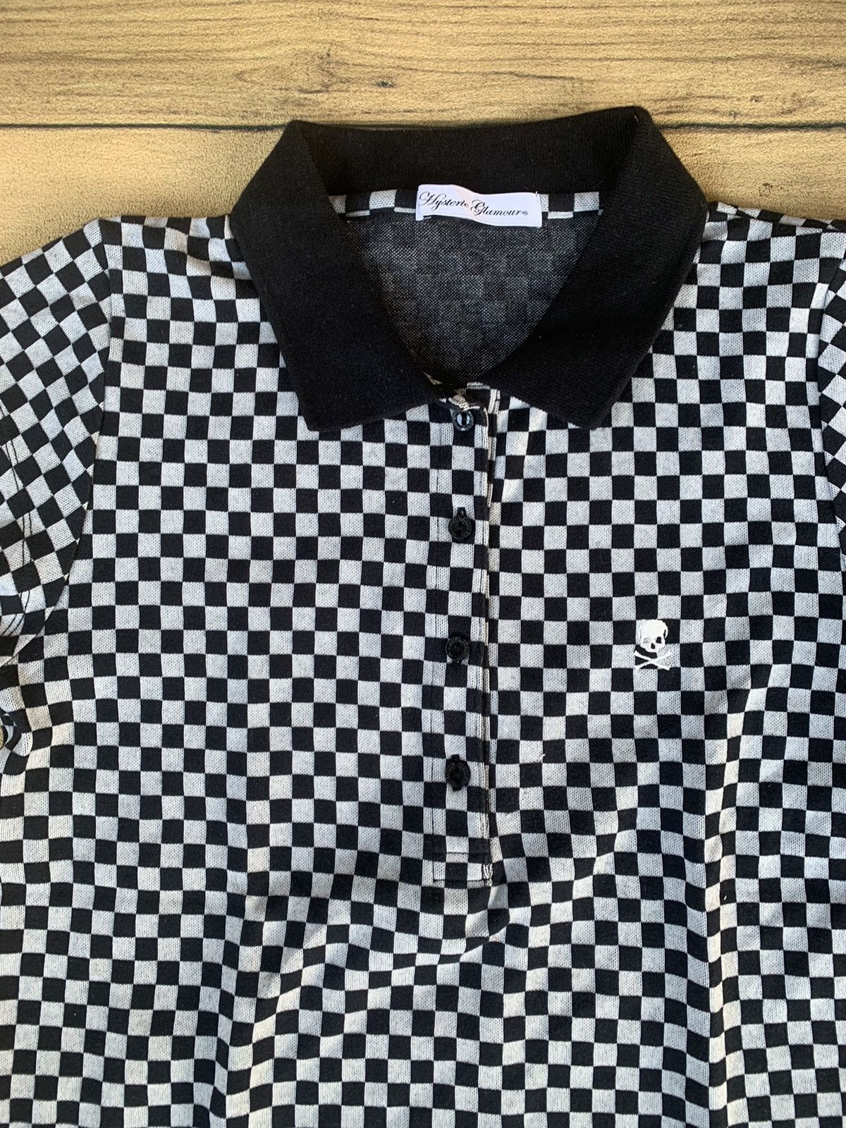 Hysteric Glamour Hysteryc glamour checkerboard polos Size S / US 4 / IT 40 - 2 Thumbnail