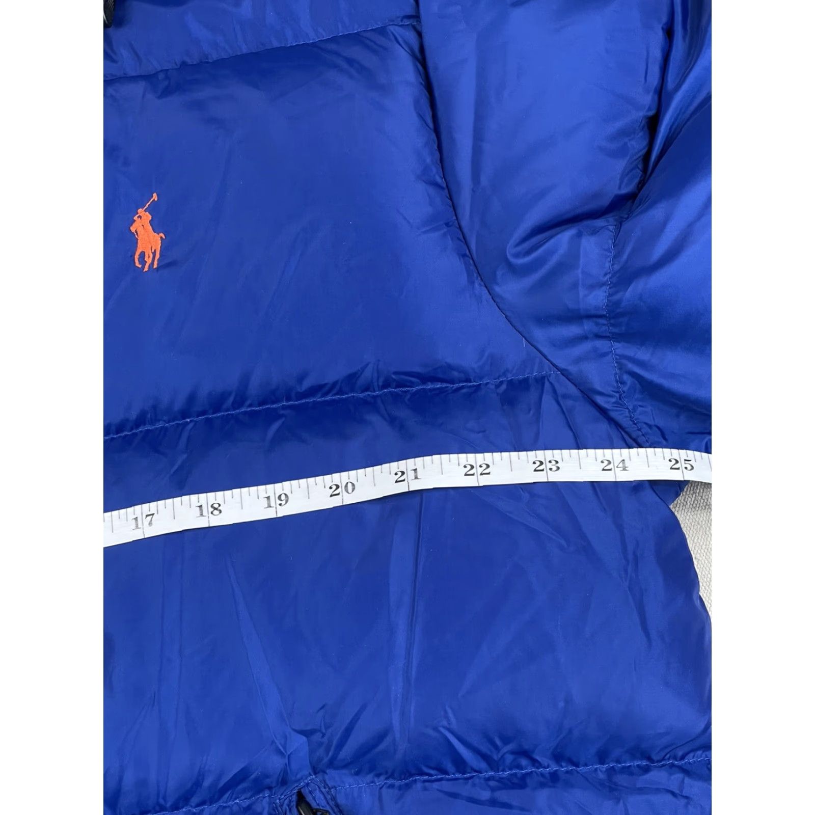 Polo Ralph Lauren VINTAGE Polo Ralph Lauren Puffer Jacket Coat Down Nylon Quilted Hooded 90s Ski Men L Blue - Mens Size US L / EU 52-54 / 3 - 7 Thumbnail